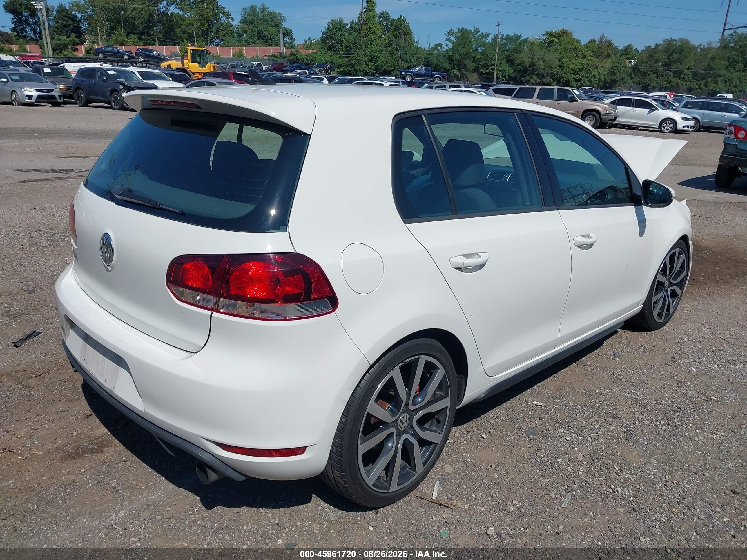 2014 Volkswagen Gti Wolfsburg Edition Blue vin: WVWHD7AJ1EW010242