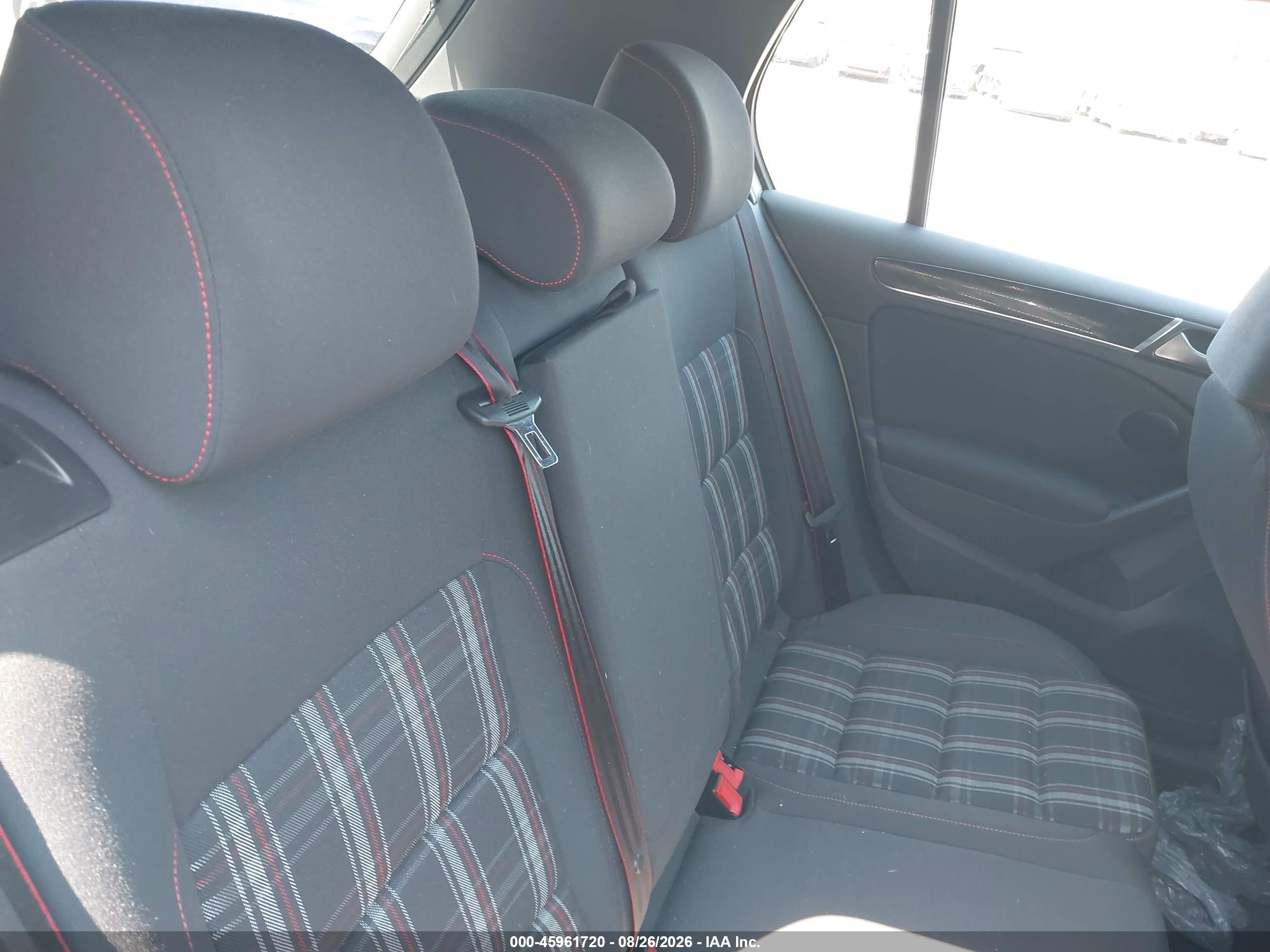 2014 Volkswagen Gti Wolfsburg Edition Blue vin: WVWHD7AJ1EW010242