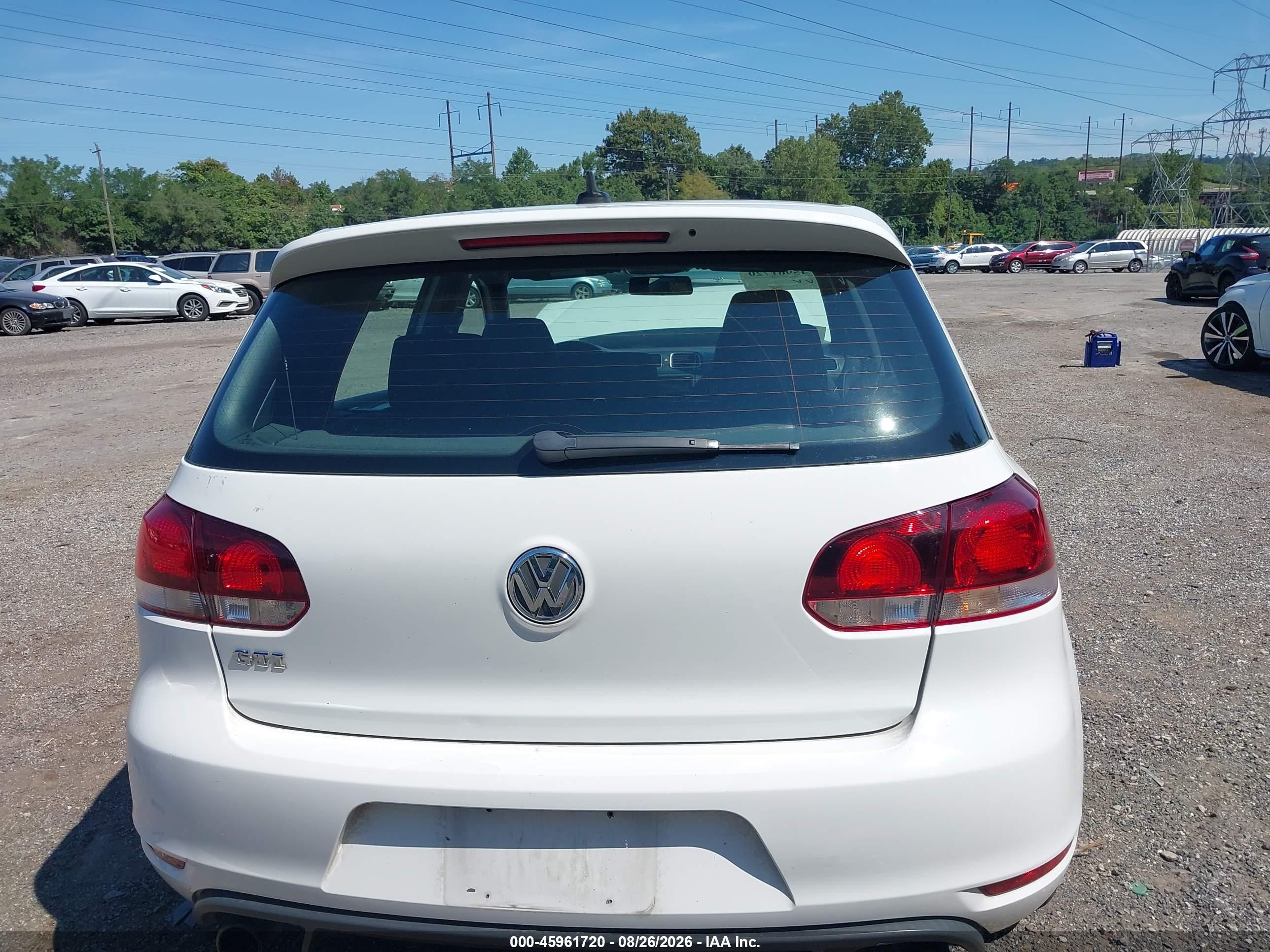 2014 Volkswagen Gti Wolfsburg Edition Blue vin: WVWHD7AJ1EW010242