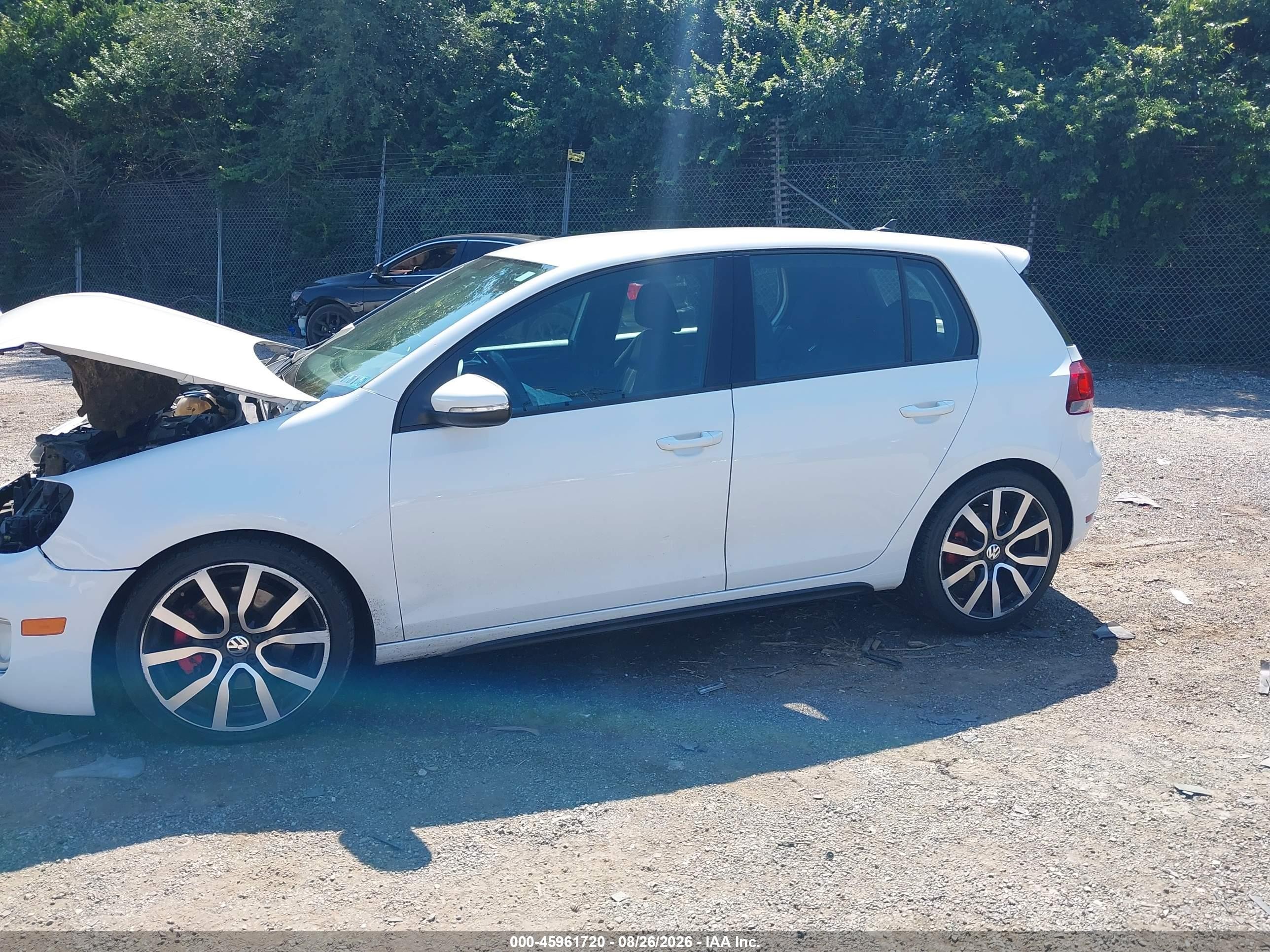 2014 Volkswagen Gti Wolfsburg Edition Blue vin: WVWHD7AJ1EW010242