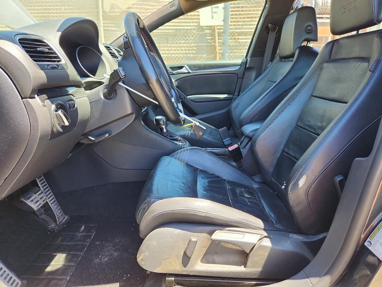 2011 Volkswagen Gti Gray vin: WVWHD7AJ2BW282892