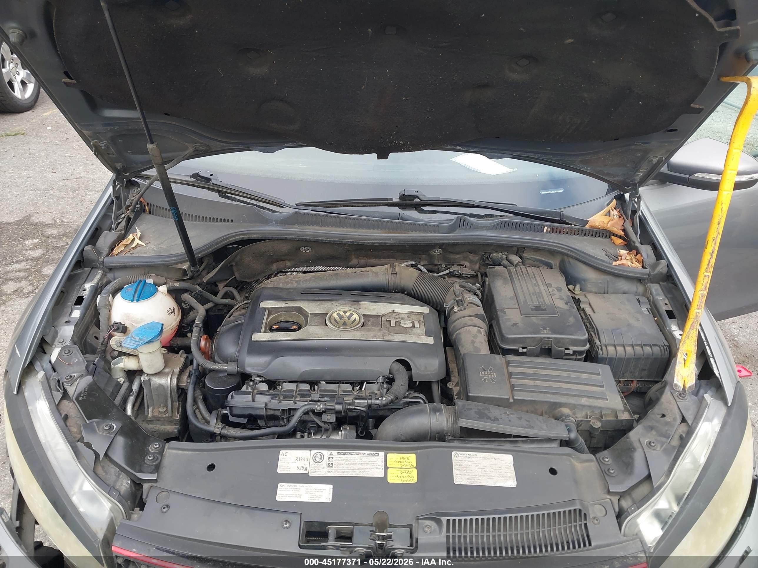 2012 Volkswagen Gti 4-door Gray vin: WVWHD7AJ2CW259761