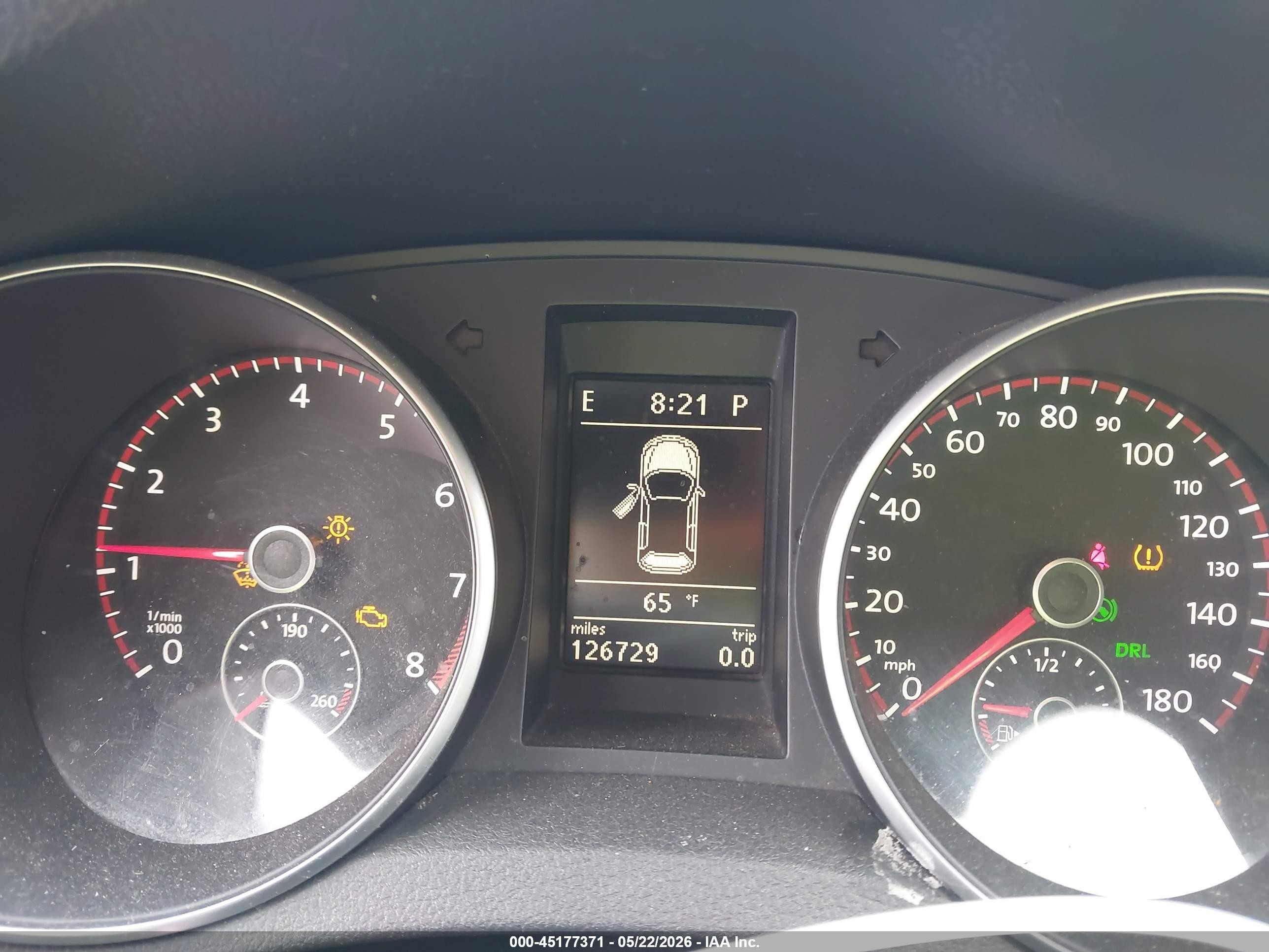 2012 Volkswagen Gti 4-door Gray vin: WVWHD7AJ2CW259761