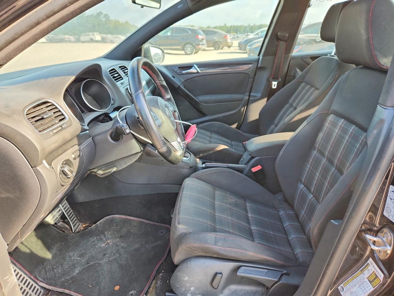 2014 Volkswagen Gti Black vin: WVWHD7AJ2EW008743