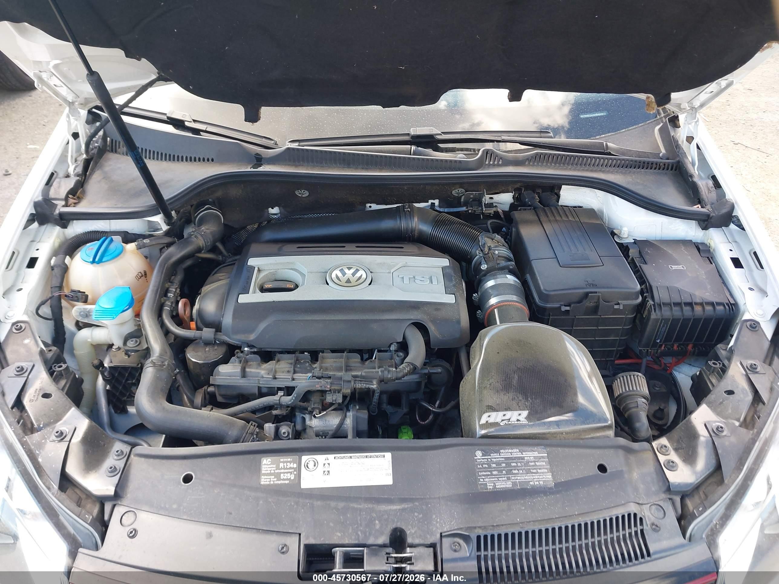 2010 Volkswagen Gti 4-door Белый vin: WVWHD7AJ3AW404917