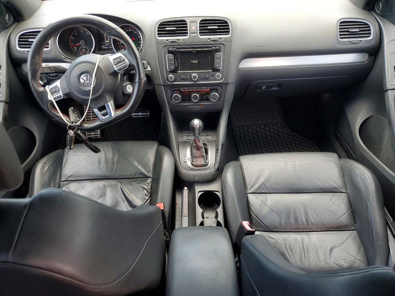 2011 Volkswagen Gti Gray vin: WVWHD7AJ3CW098451