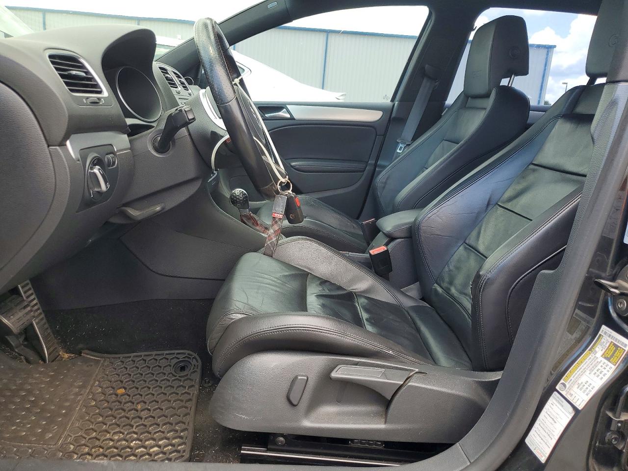 2011 Volkswagen Gti Gray vin: WVWHD7AJ3CW098451