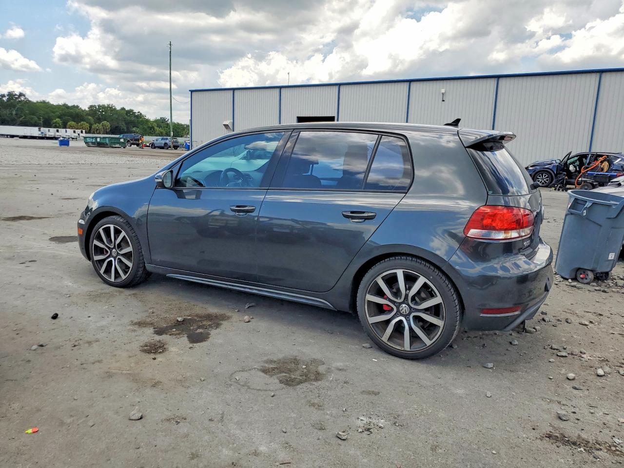 2011 Volkswagen Gti Gray vin: WVWHD7AJ3CW098451