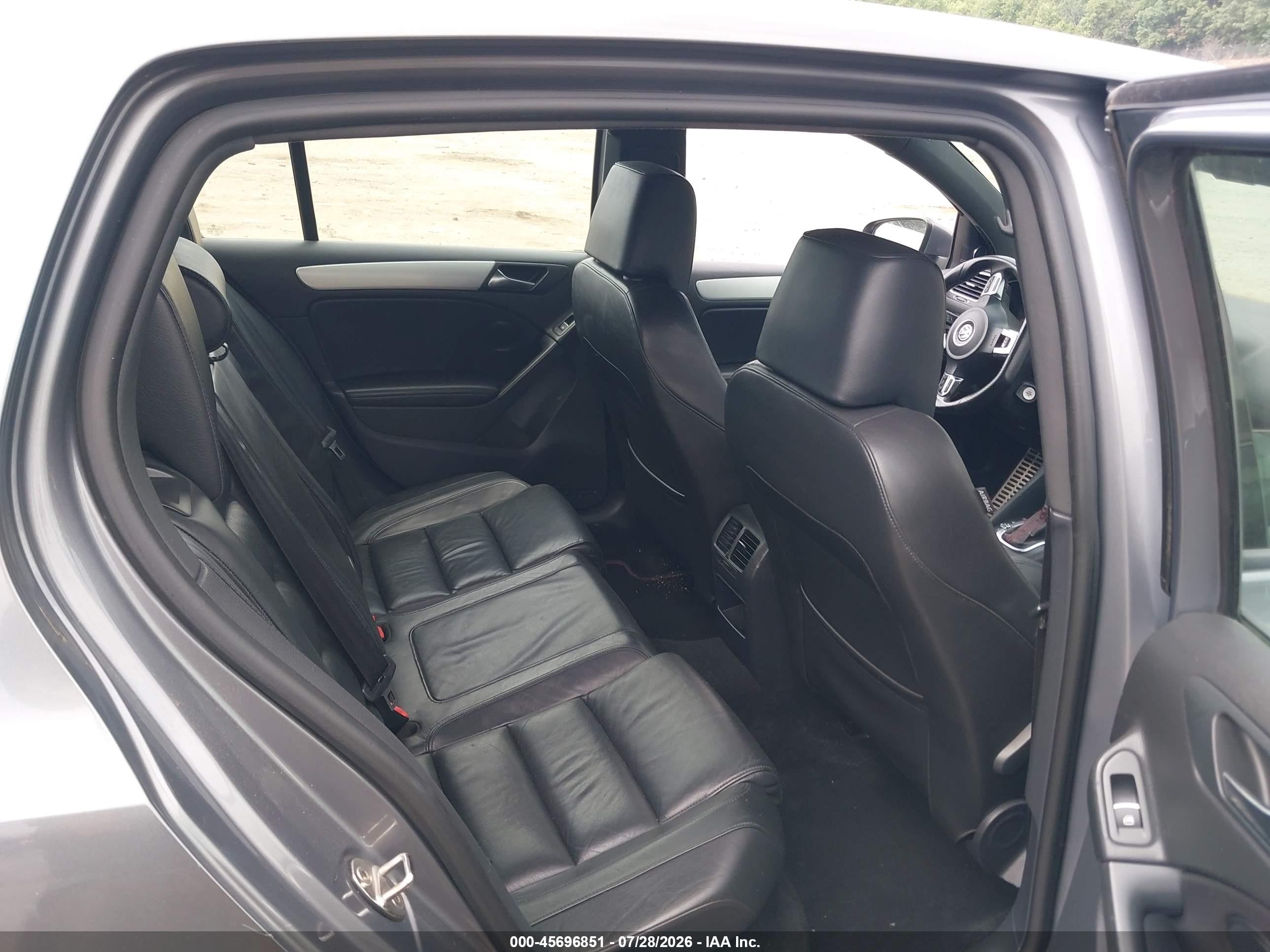 2013 Volkswagen Gti 4-door Autobahn Gray vin: WVWHD7AJ3DW088584