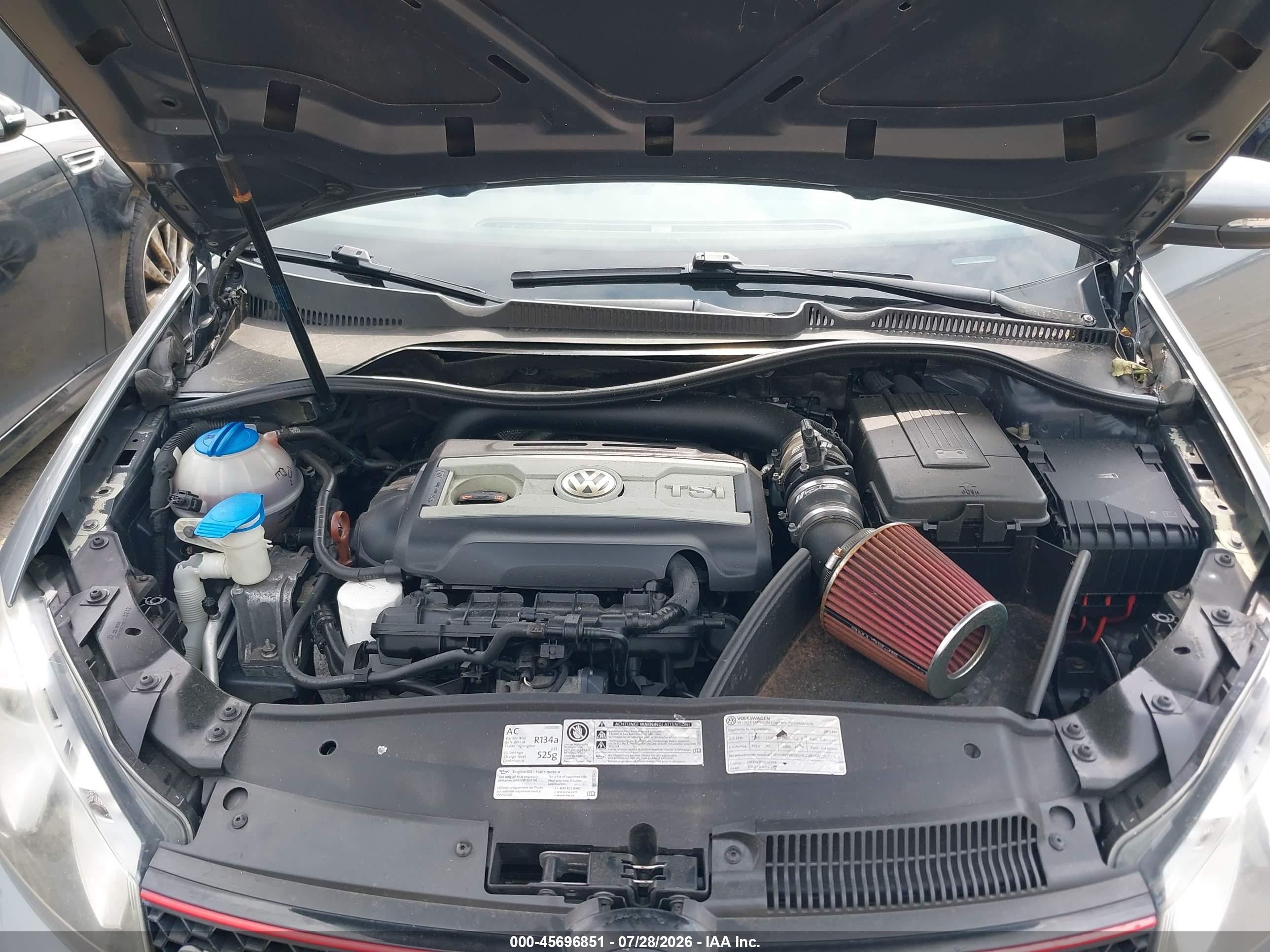 2013 Volkswagen Gti 4-door Autobahn Gray vin: WVWHD7AJ3DW088584