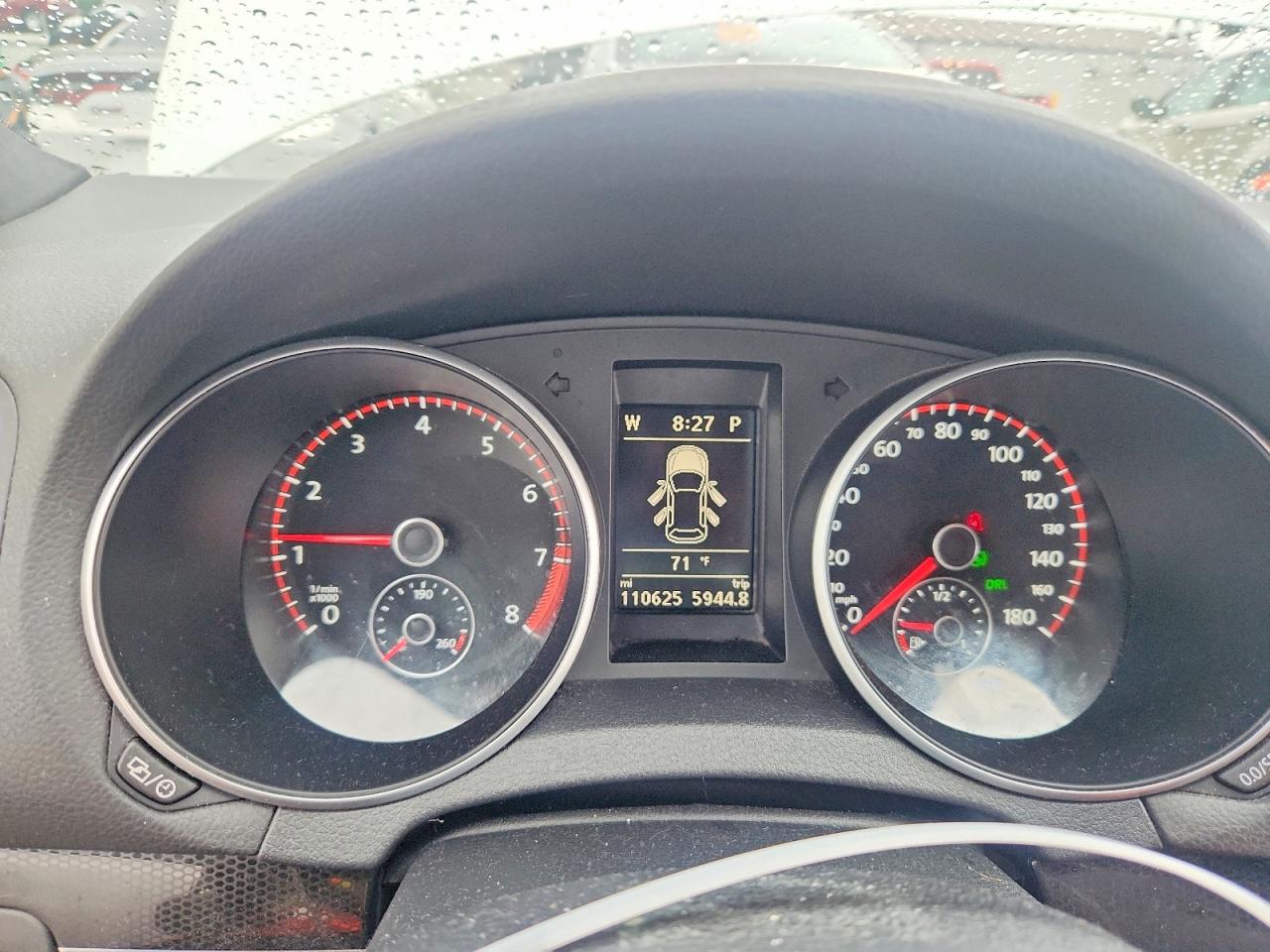 2014 Volkswagen Gti White vin: WVWHD7AJ3EW007410