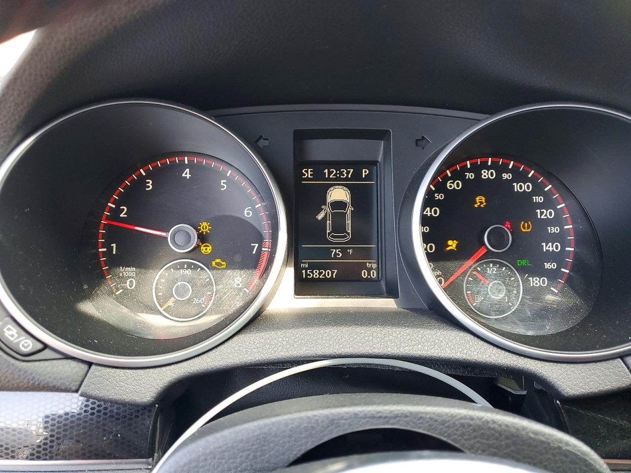 2014 Volkswagen Gti Gray vin: WVWHD7AJ3EW008444