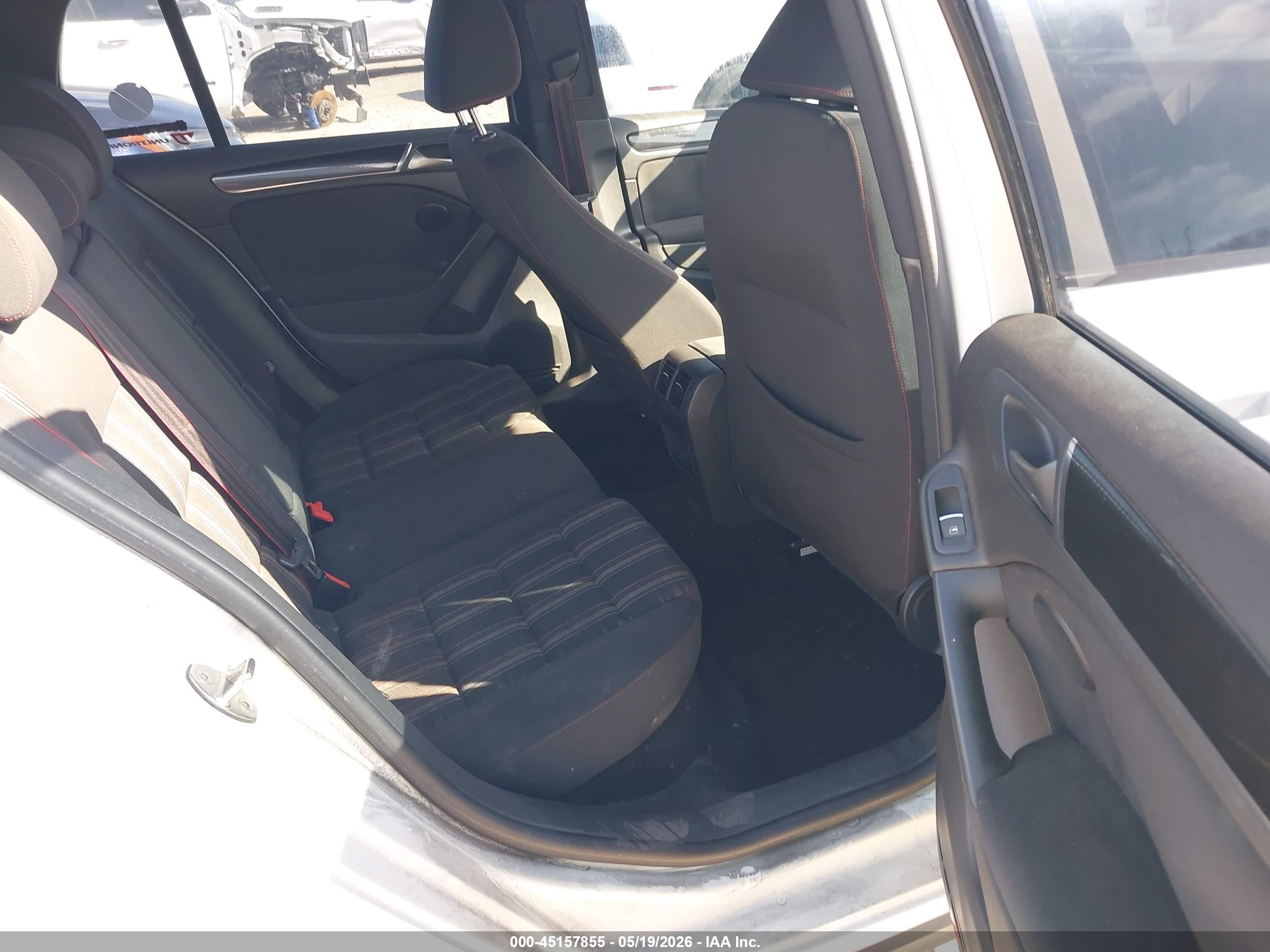 2014 Volkswagen Gti Wolfsburg Edition White vin: WVWHD7AJ3EW008797