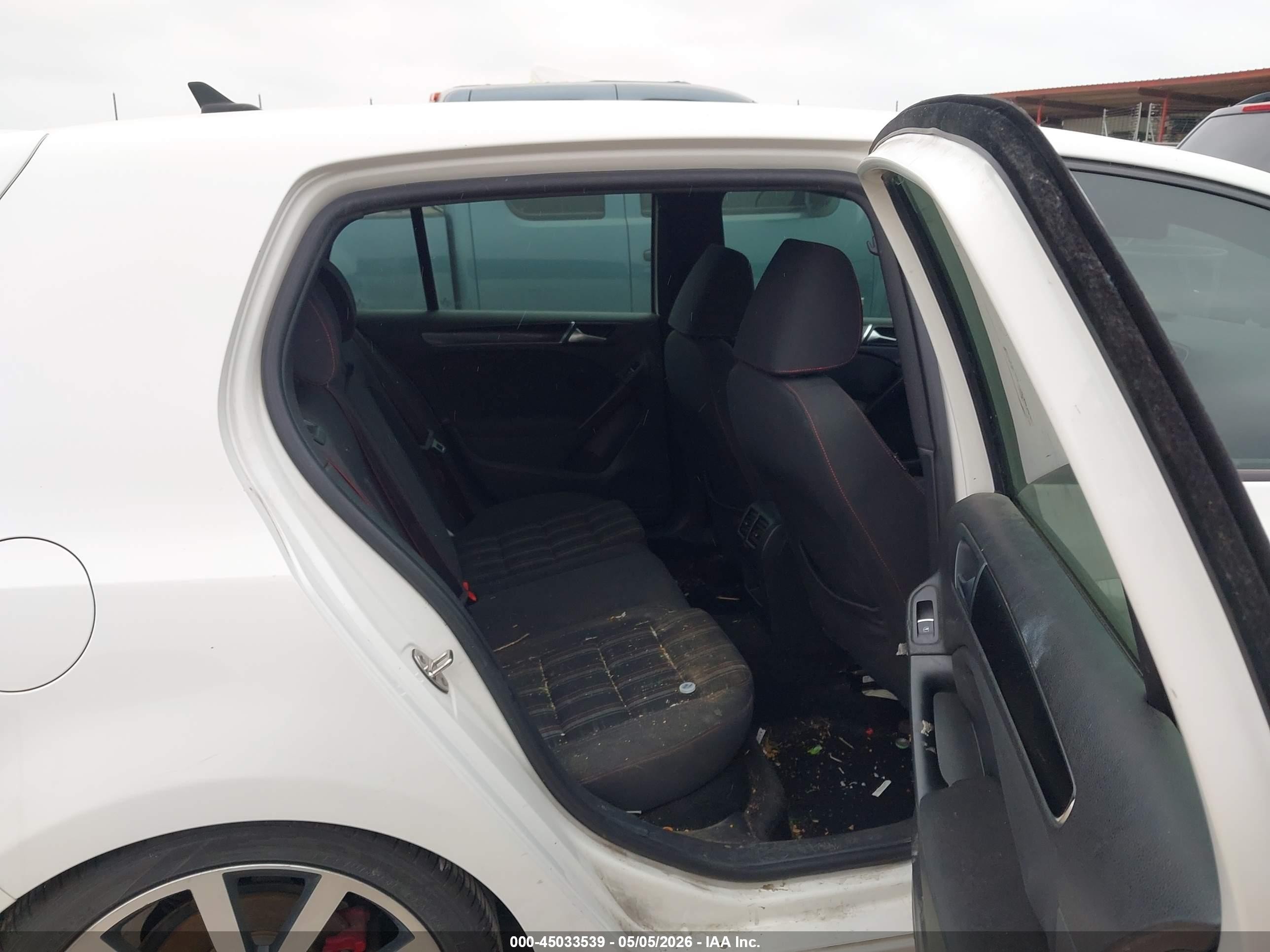 2014 Volkswagen Gti Wolfsburg Edition White vin: WVWHD7AJ4EW006878