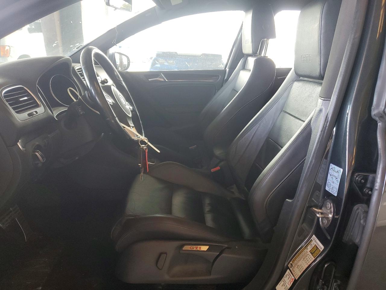 2013 Volkswagen Gti Gray vin: WVWHD7AJ5DW132813