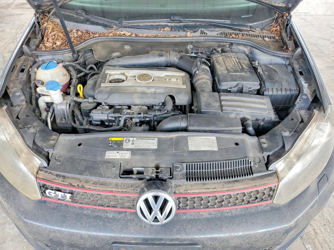 2013 Volkswagen Gti Черный vin: WVWHD7AJ5DW141091