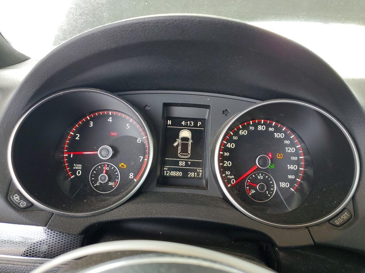 2013 Volkswagen Gti Черный vin: WVWHD7AJ5DW141091