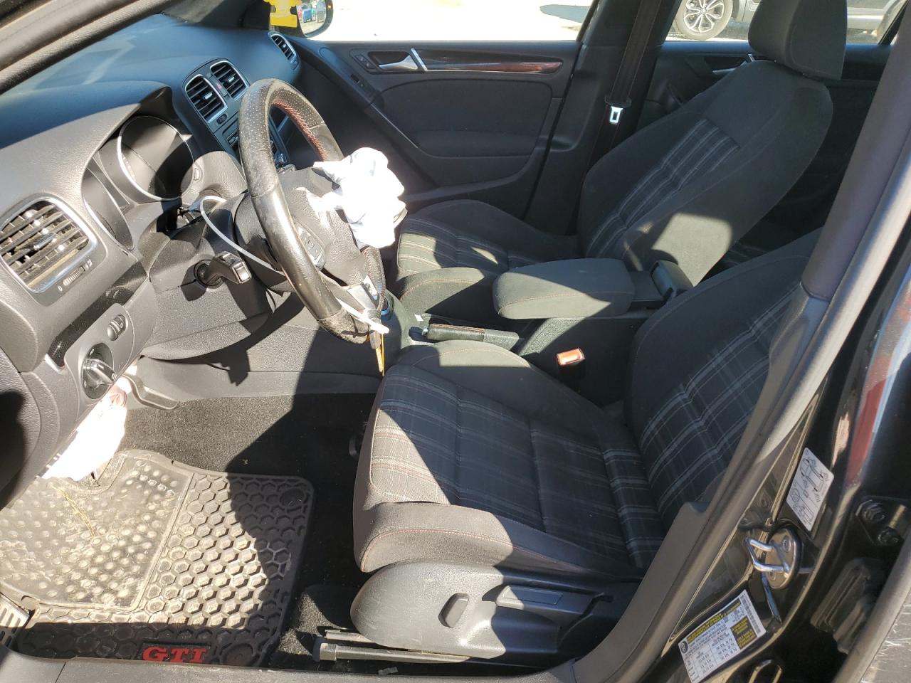 2014 Volkswagen Gti Charcoal vin: WVWHD7AJ5EW009160