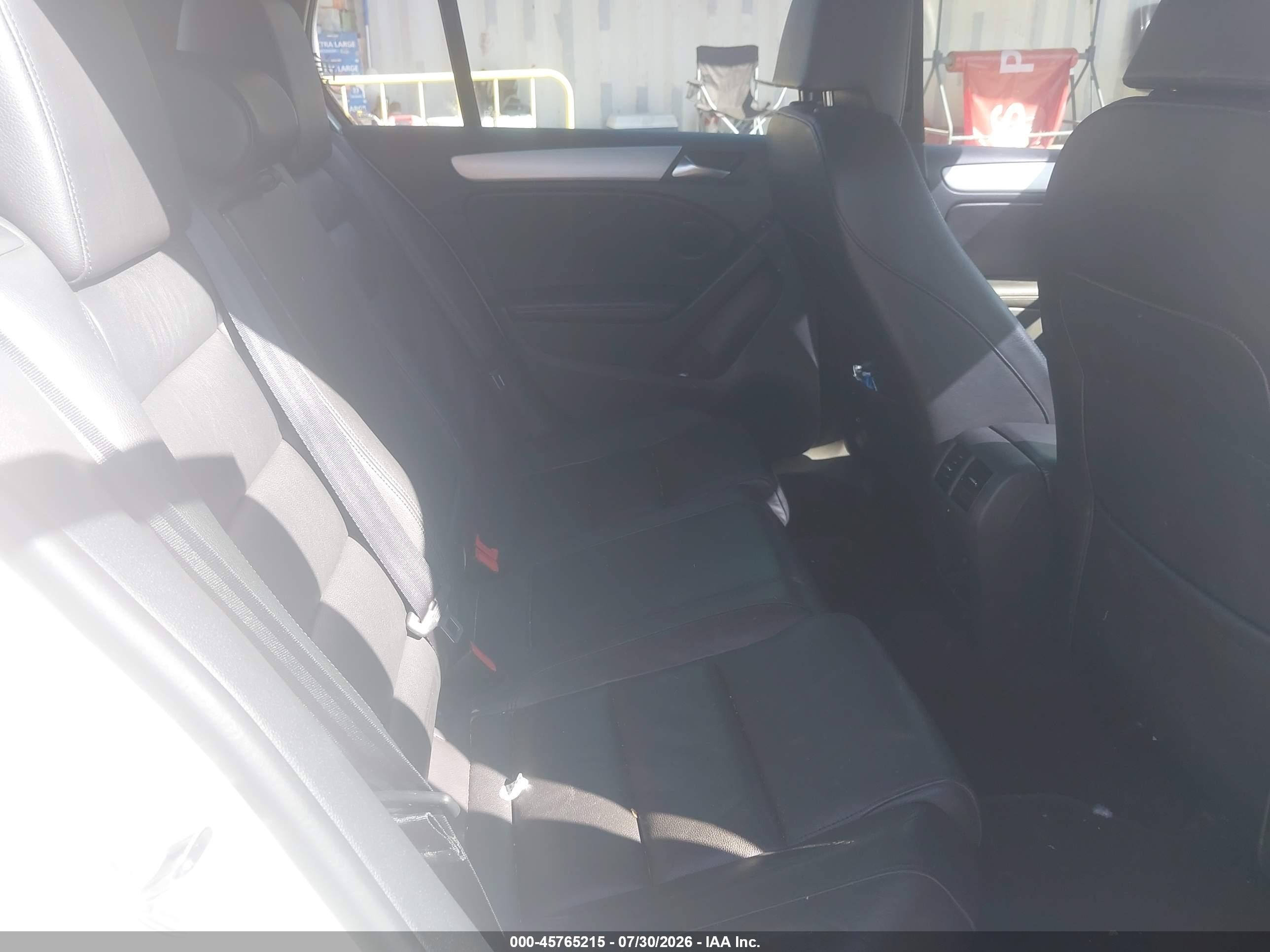 2012 Volkswagen Gti 4-door Autobahn White vin: WVWHD7AJ6CW053598