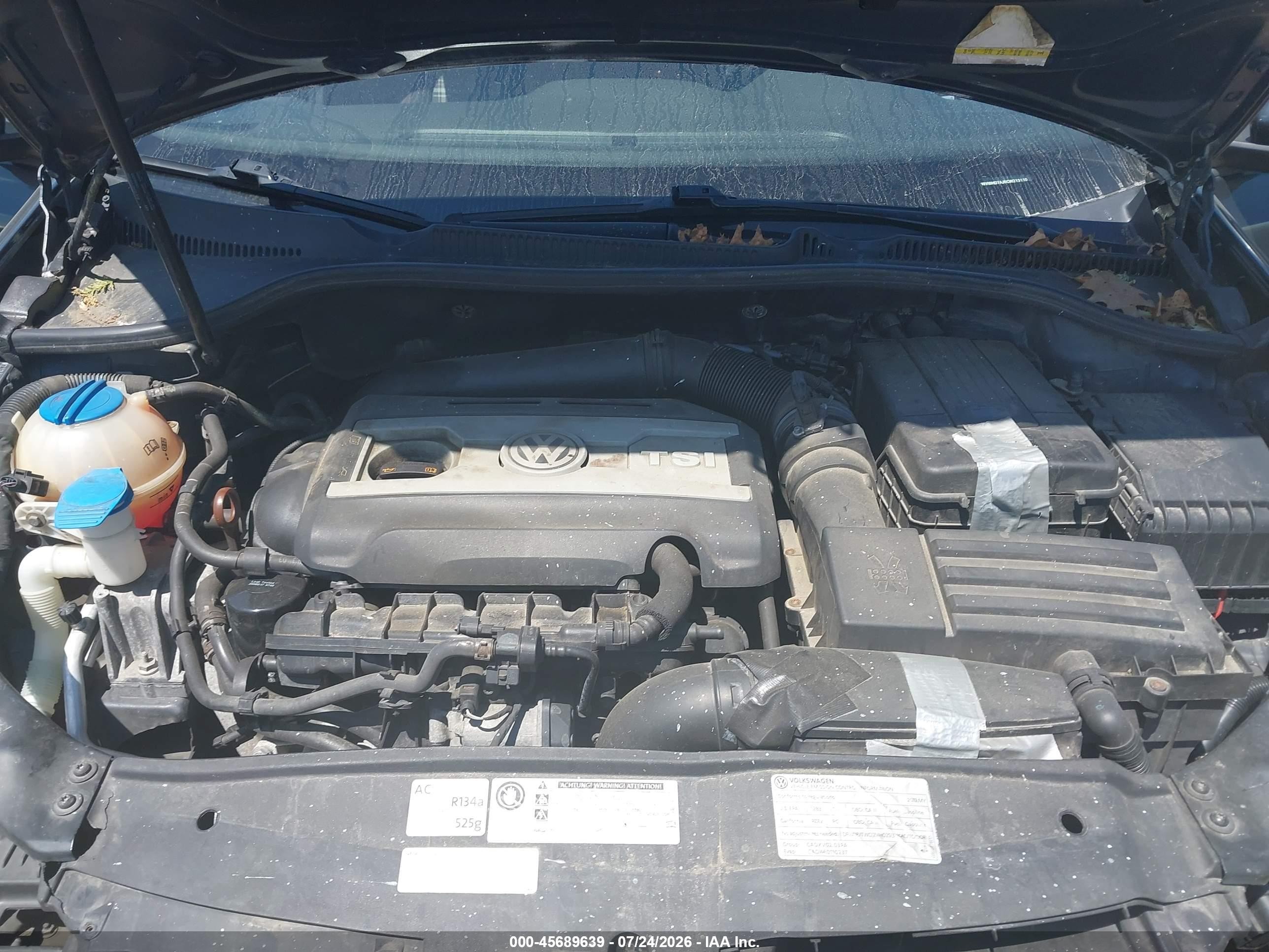 2012 Volkswagen Gti 4-door Черный vin: WVWHD7AJ6CW213110