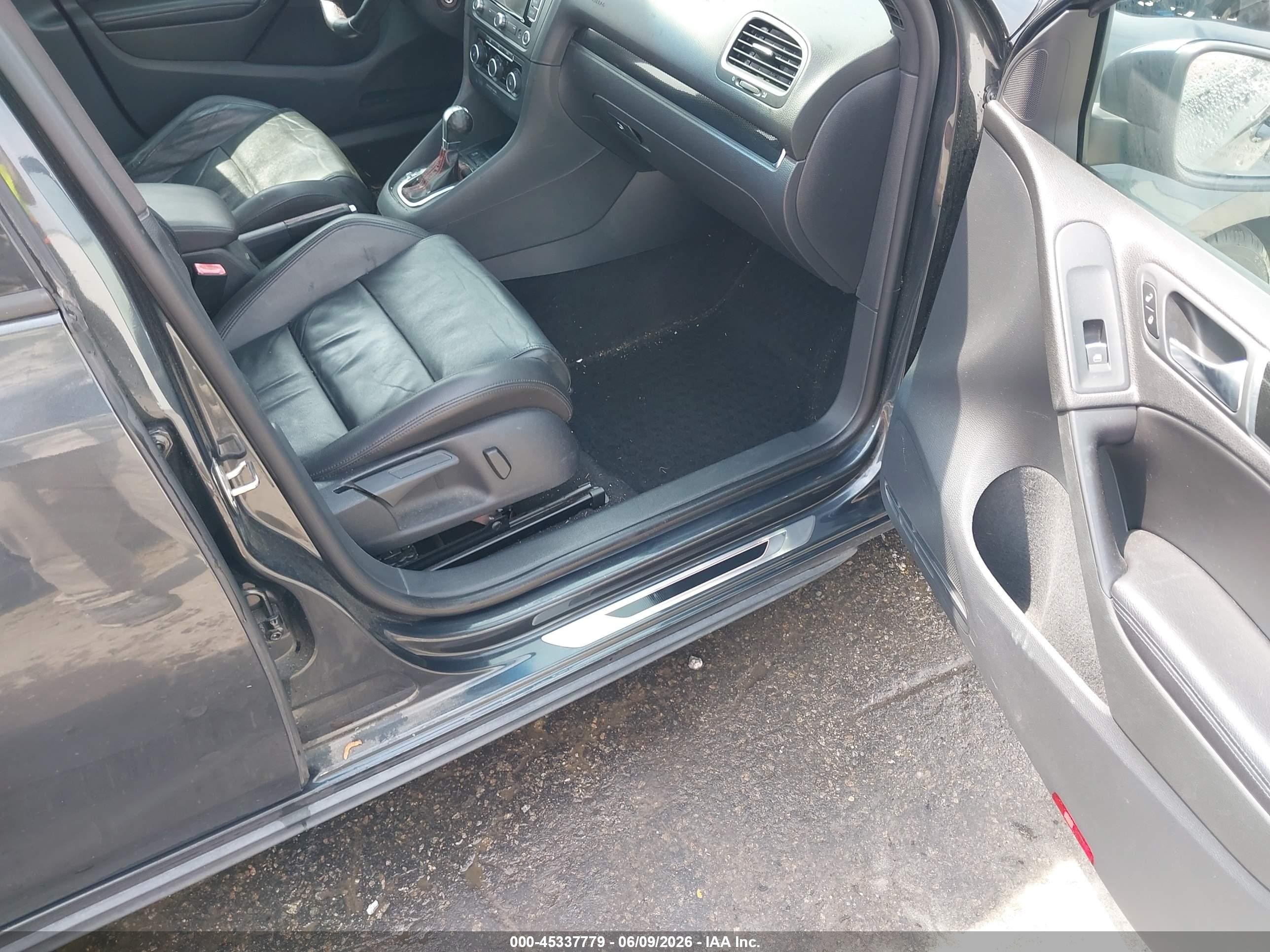 2013 Volkswagen Gti Drivers Edition Gray vin: WVWHD7AJ6DW134635
