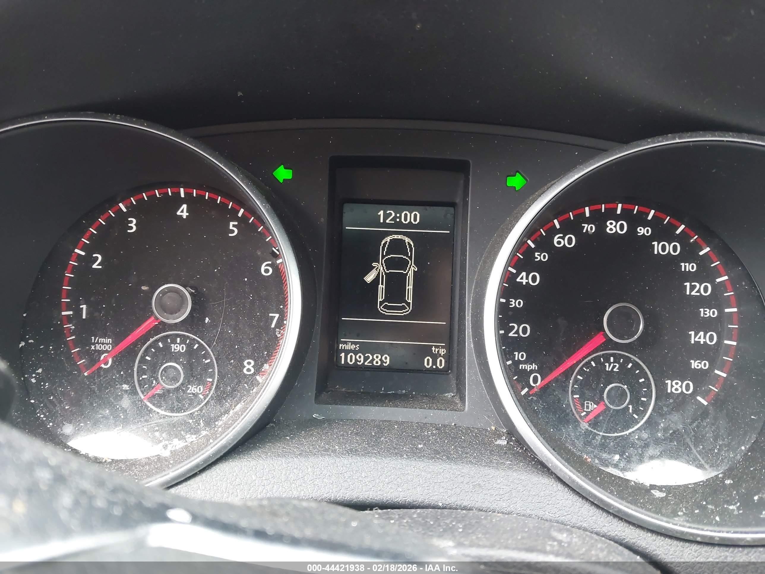 2012 Volkswagen Gti 4-door White vin: WVWHD7AJ7CW188427