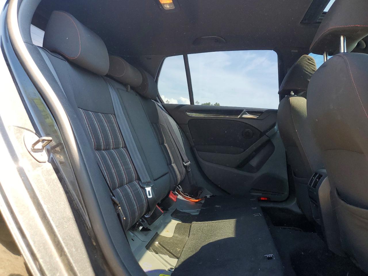 2012 Volkswagen Gti Black vin: WVWHD7AJ7CW200608