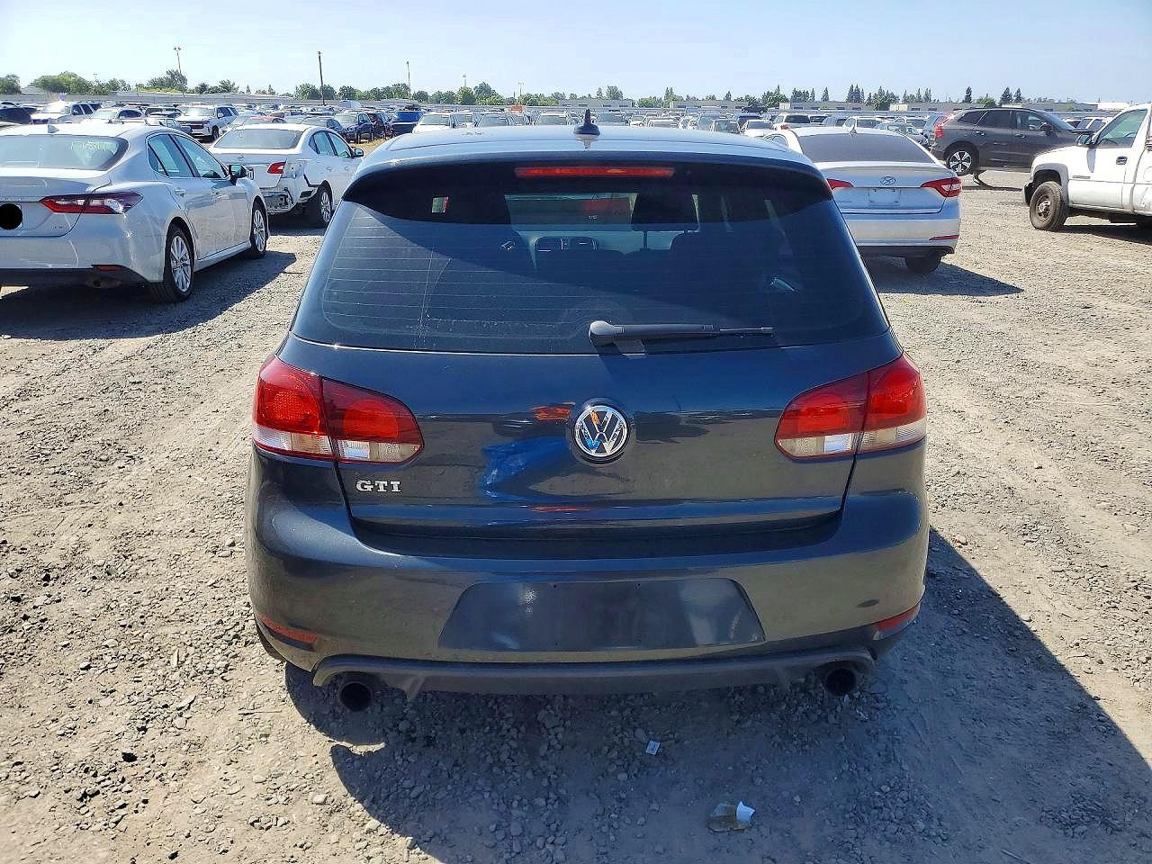 2013 Volkswagen Gti Серый vin: WVWHD7AJ8DW090489