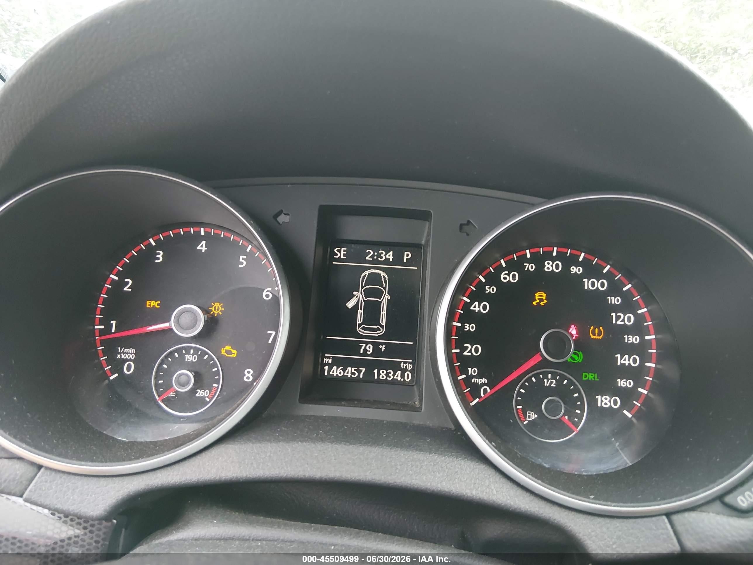 2013 Volkswagen Gti Wolfsburg Edition Black vin: WVWHD7AJ8DW140419