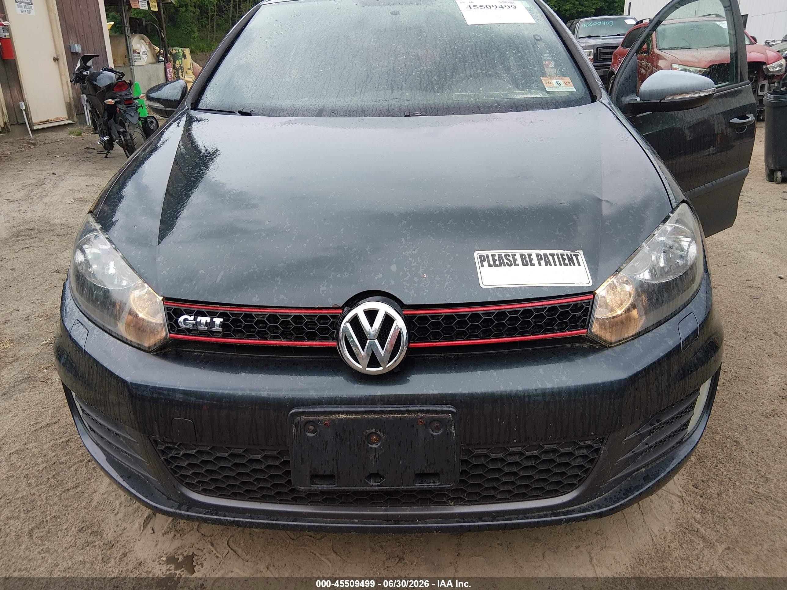 2013 Volkswagen Gti Wolfsburg Edition Black vin: WVWHD7AJ8DW140419