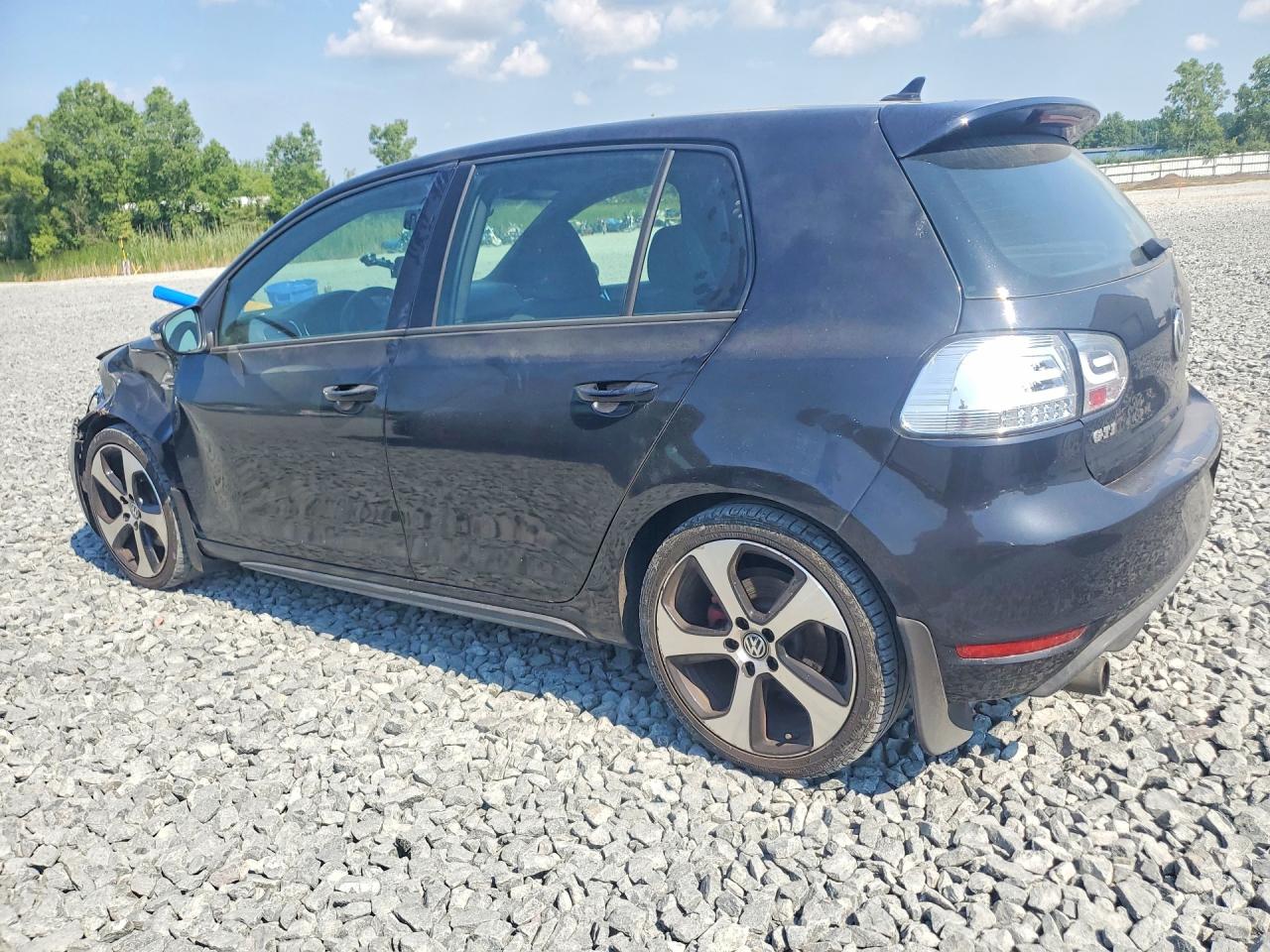 2014 Volkswagen Gti Black vin: WVWHD7AJ8EW010710