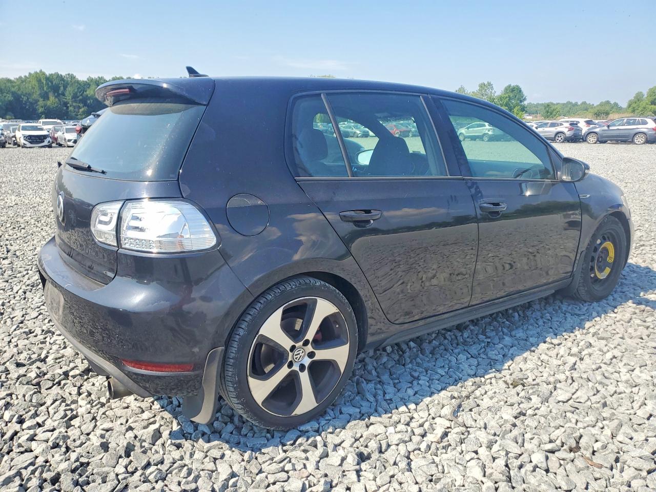 2014 Volkswagen Gti Black vin: WVWHD7AJ8EW010710