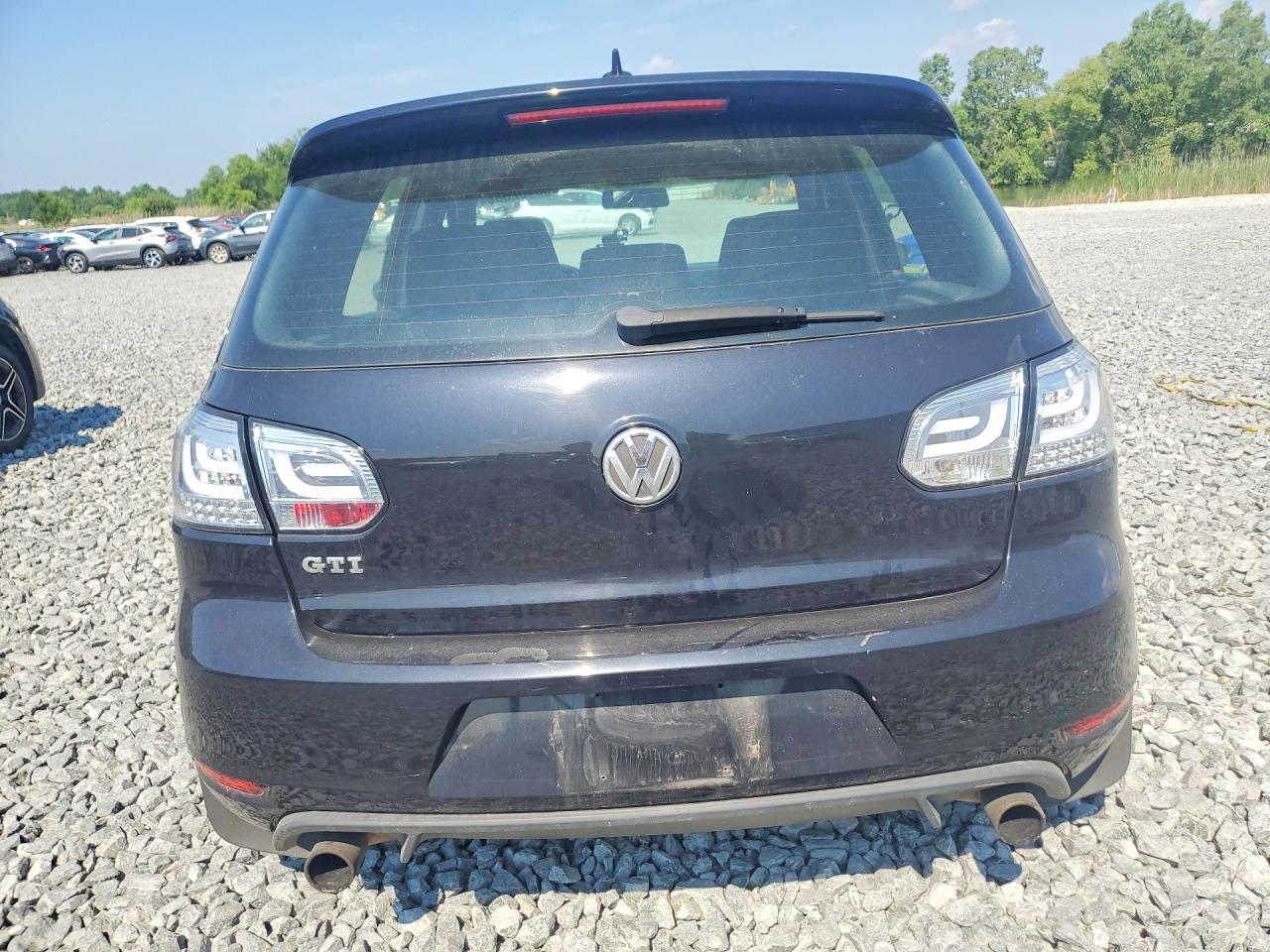 2014 Volkswagen Gti Black vin: WVWHD7AJ8EW010710