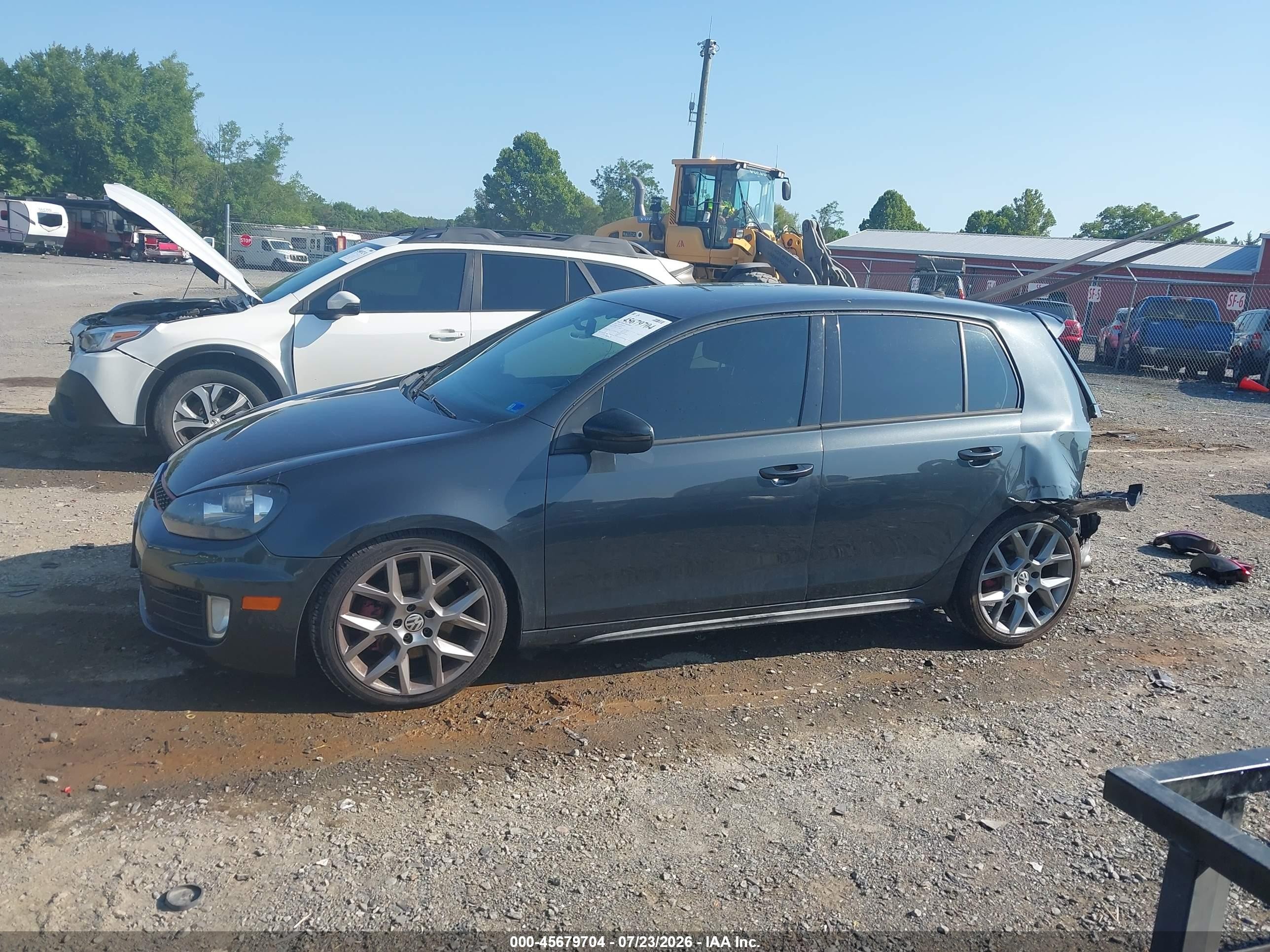2014 Volkswagen Gti Wolfsburg Edition Black vin: WVWHD7AJ8EW011484