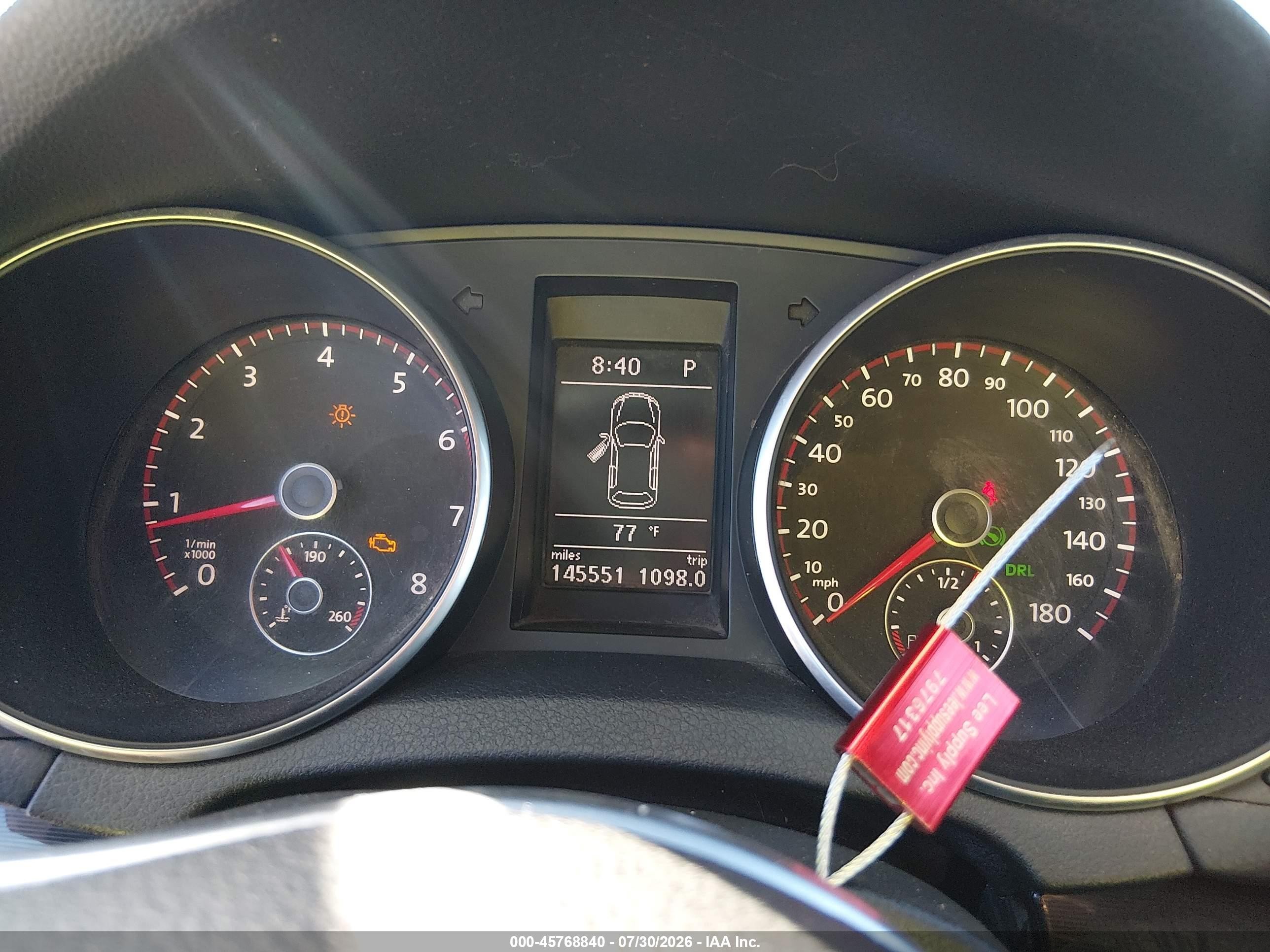 2011 Volkswagen Gti 4-door Autobahn Черный vin: WVWHD7AJ9BW169490