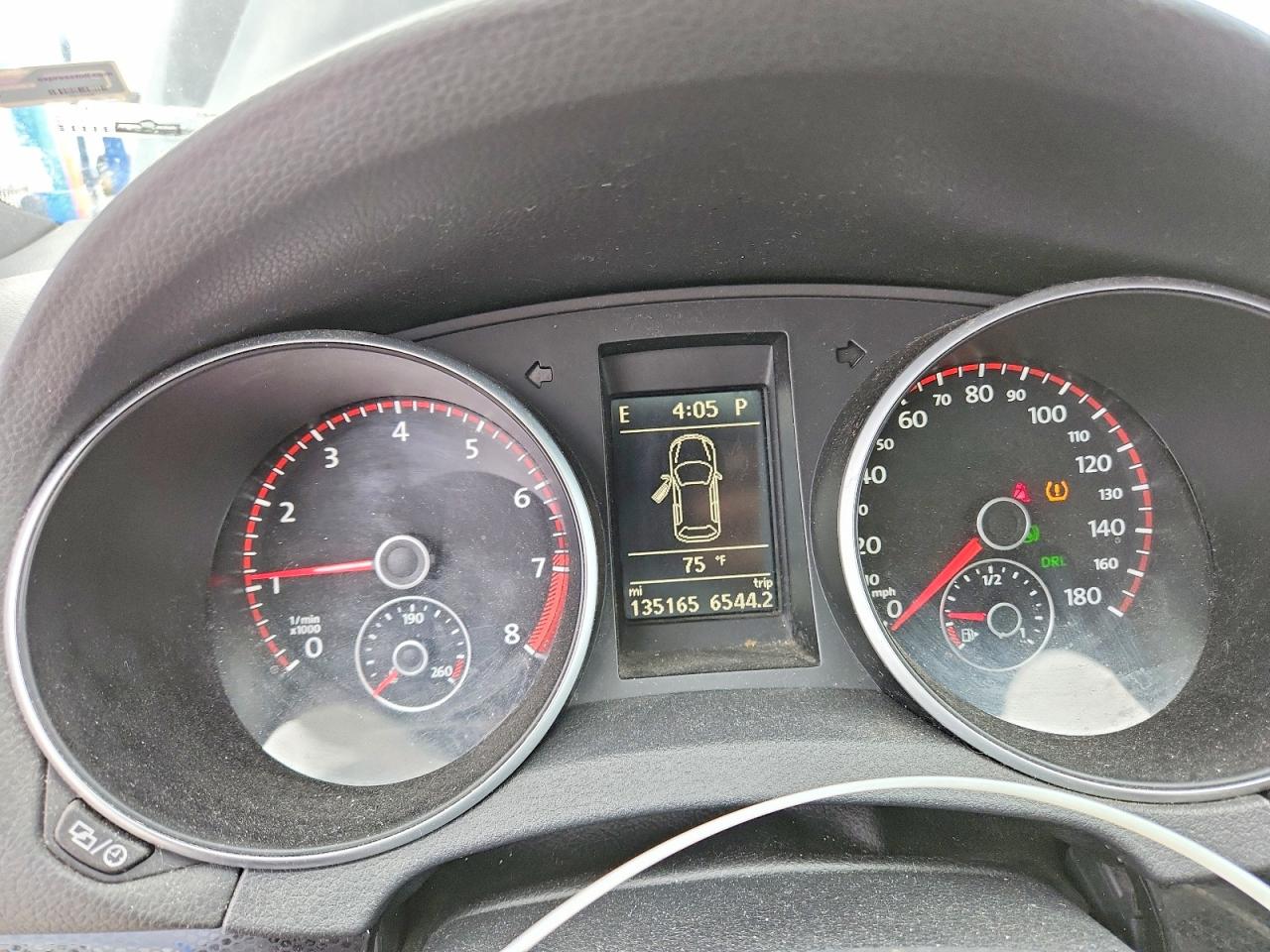 2013 Volkswagen Gti Черный vin: WVWHD7AJ9DW136539