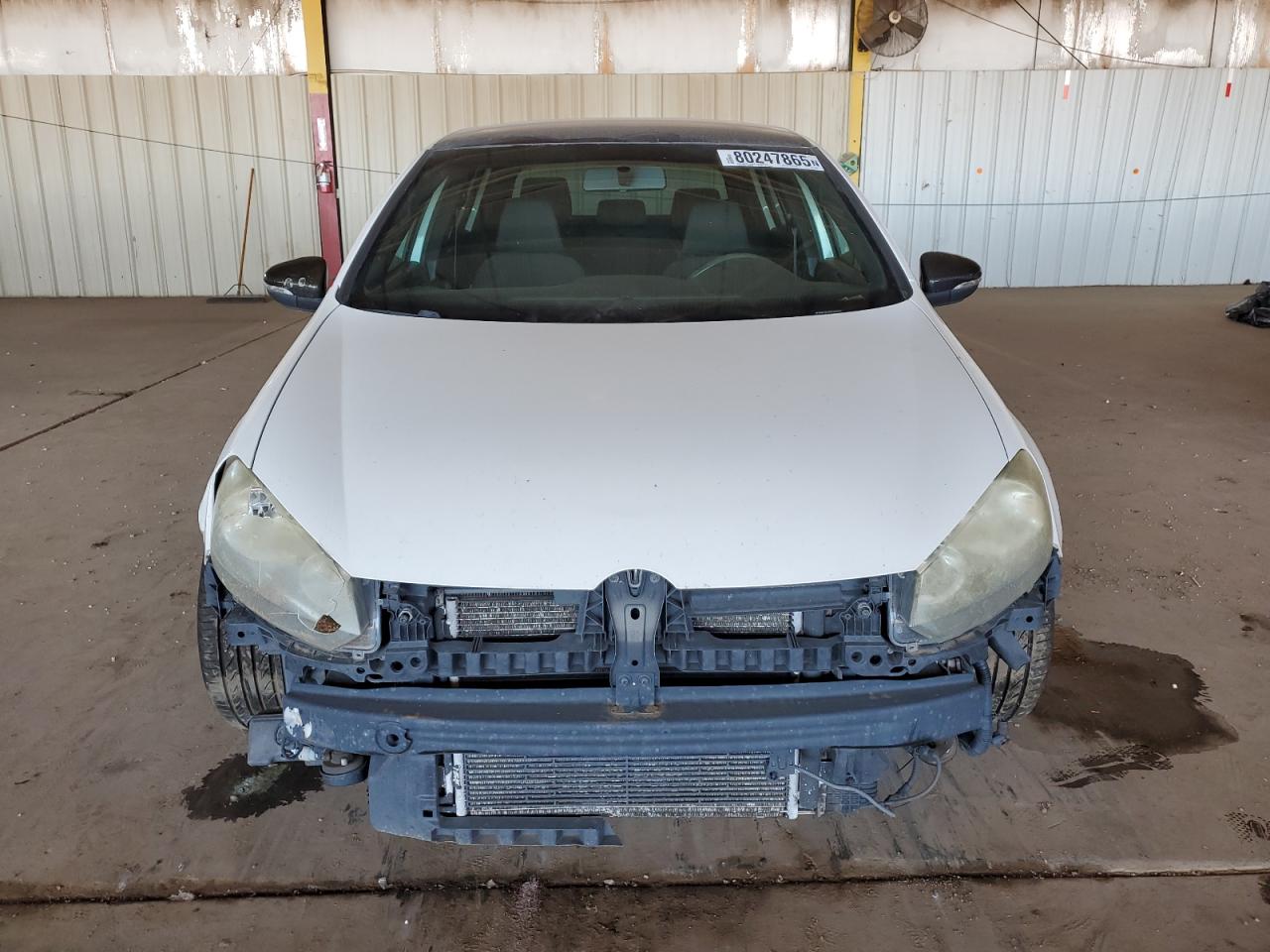 2012 Volkswagen Gti Белый vin: WVWHD7AJXCW205625