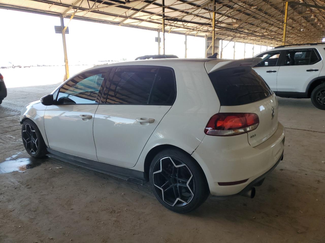 2012 Volkswagen Gti Белый vin: WVWHD7AJXCW205625