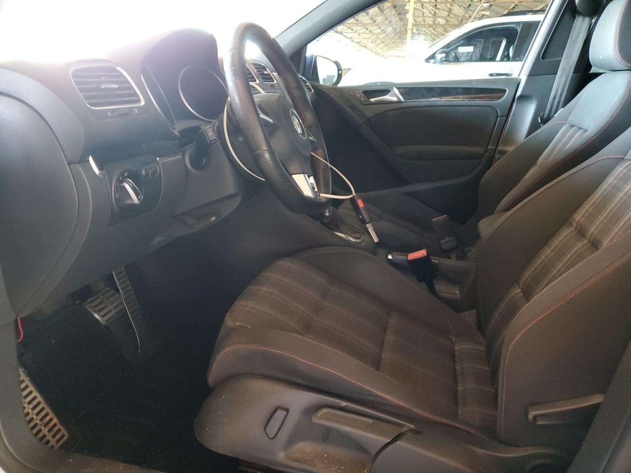2012 Volkswagen Gti Белый vin: WVWHD7AJXCW205625