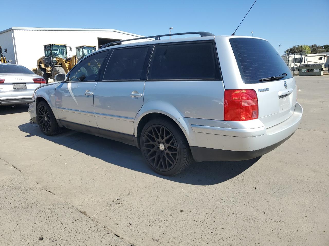 2001 Volkswagen Passat Gls Silver vin: WVWHH63B71E003865