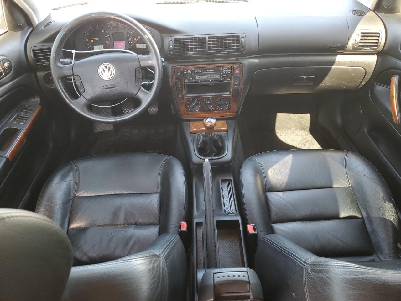 2001 Volkswagen Passat Gls Silver vin: WVWHH63B71E003865