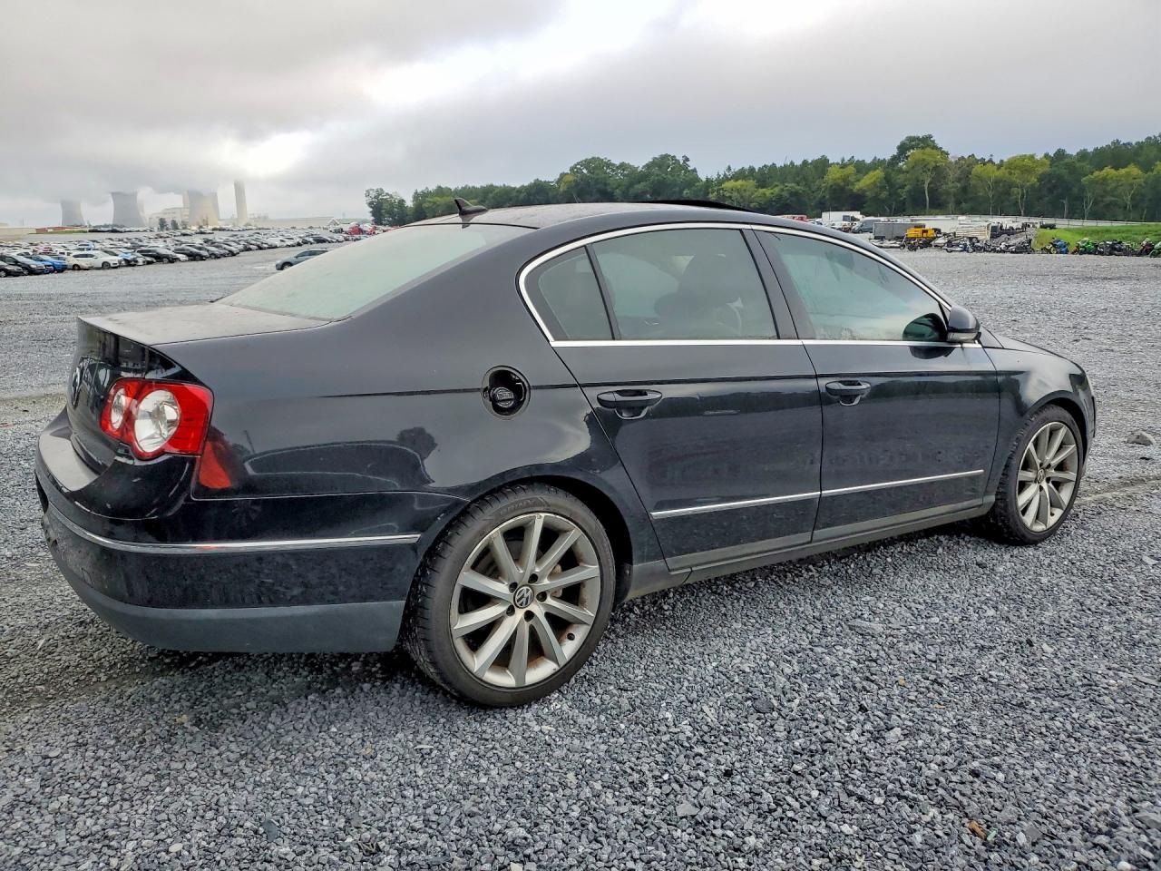 2007 Volkswagen Passat 2.0t Sport Black vin: WVWHK73C57E170458