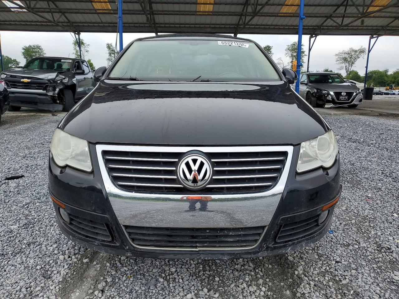 2007 Volkswagen Passat 2.0t Sport Black vin: WVWHK73C57E170458