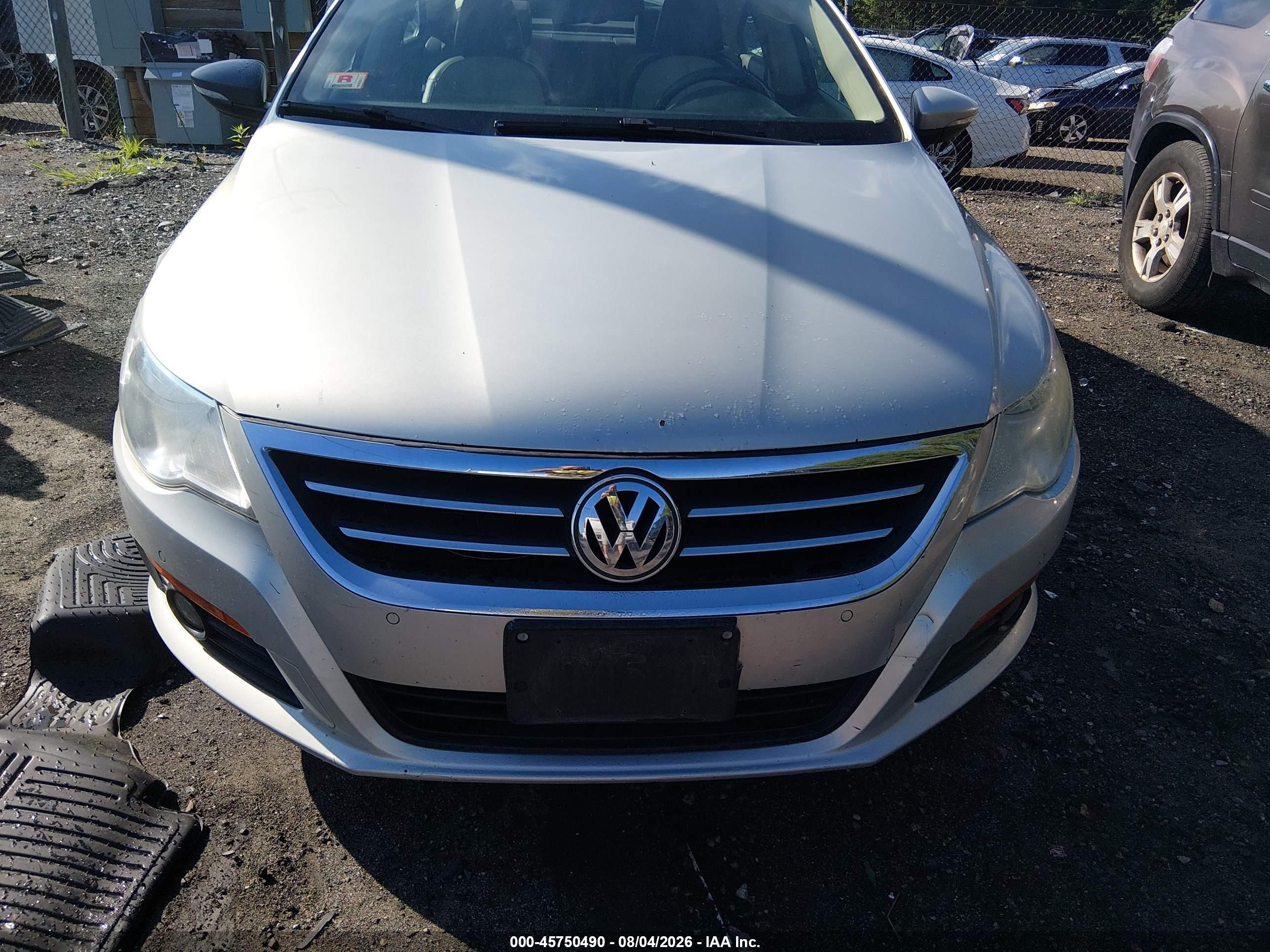 2009 Volkswagen Cc Luxury Серебряный vin: WVWHL73C09E523415