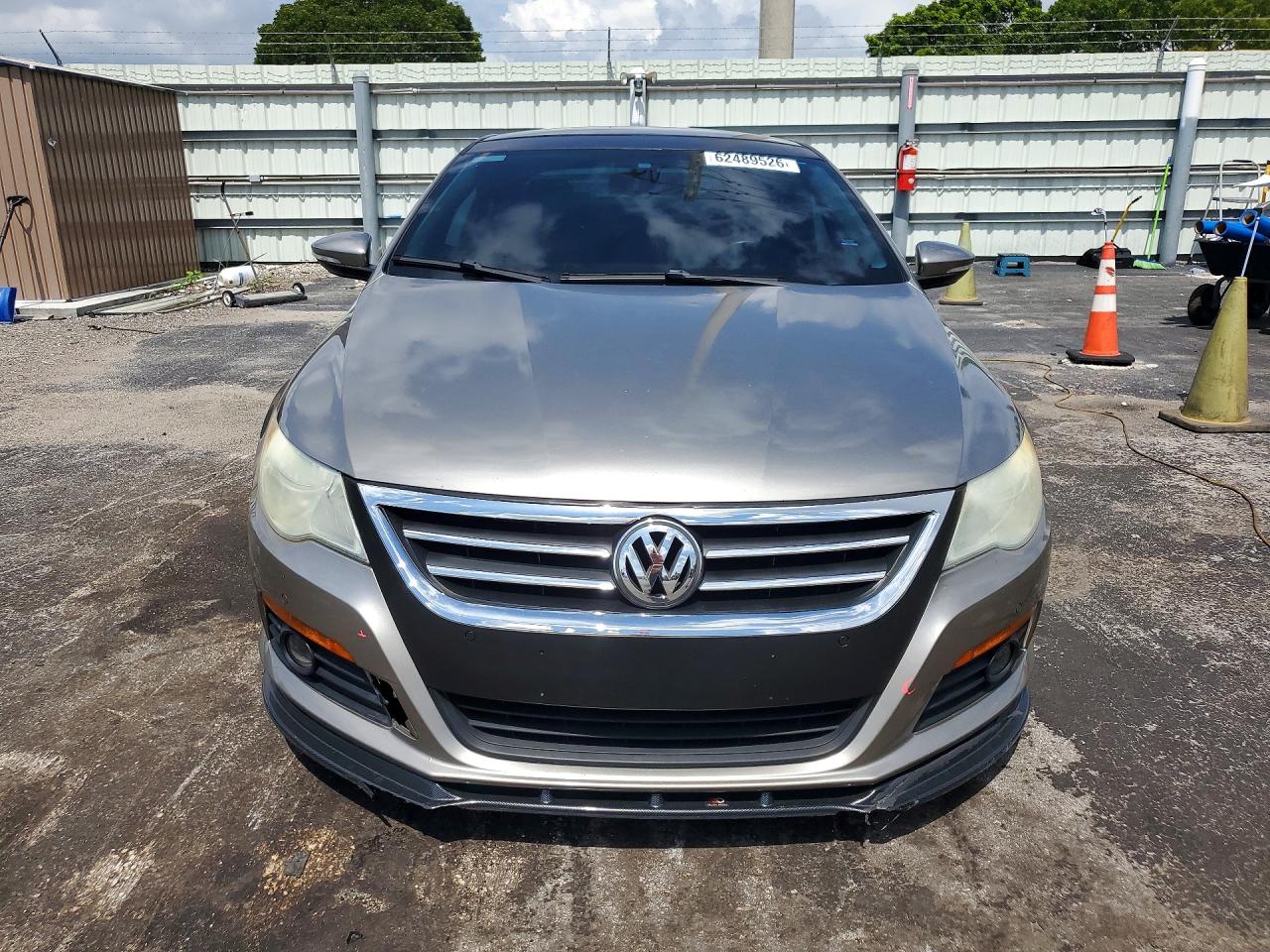 2009 Volkswagen Cc Luxury Желто-коричневый vin: WVWHL73C09E529280