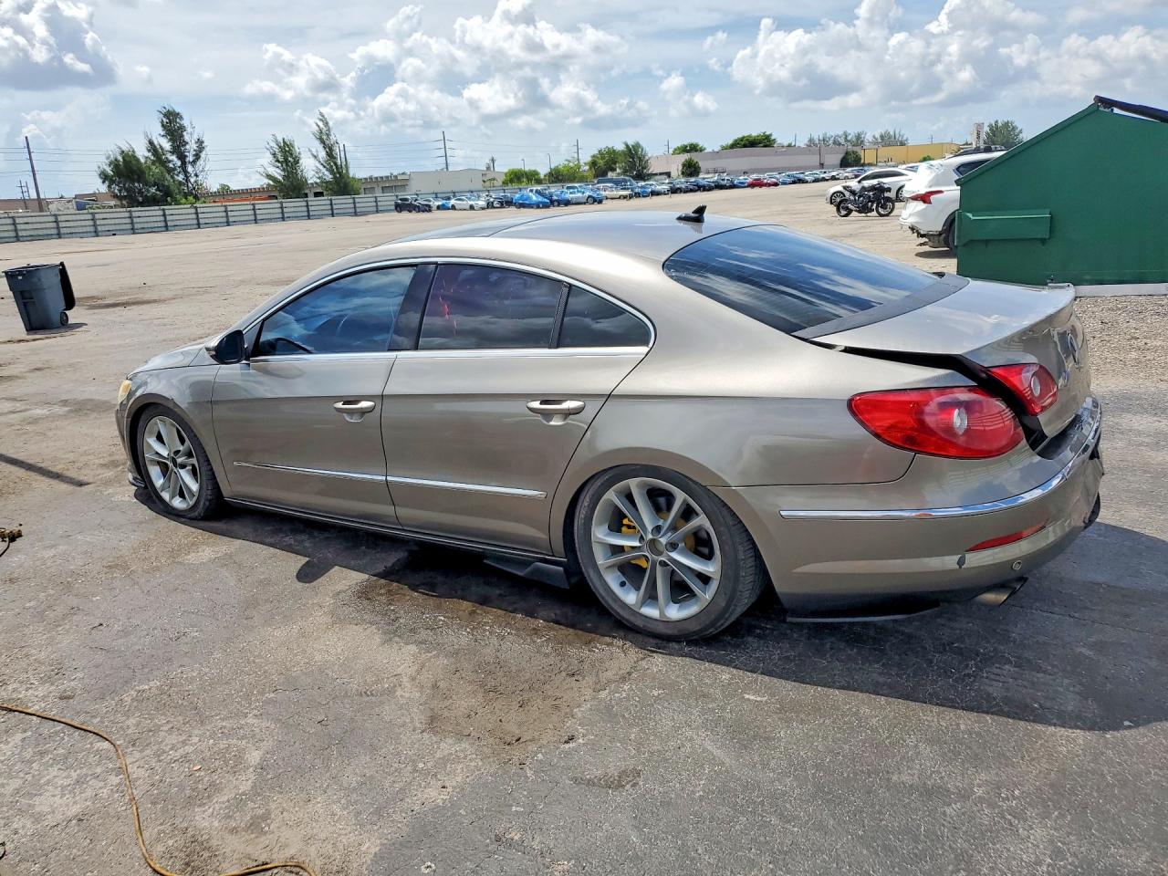 2009 Volkswagen Cc Luxury Желто-коричневый vin: WVWHL73C09E529280