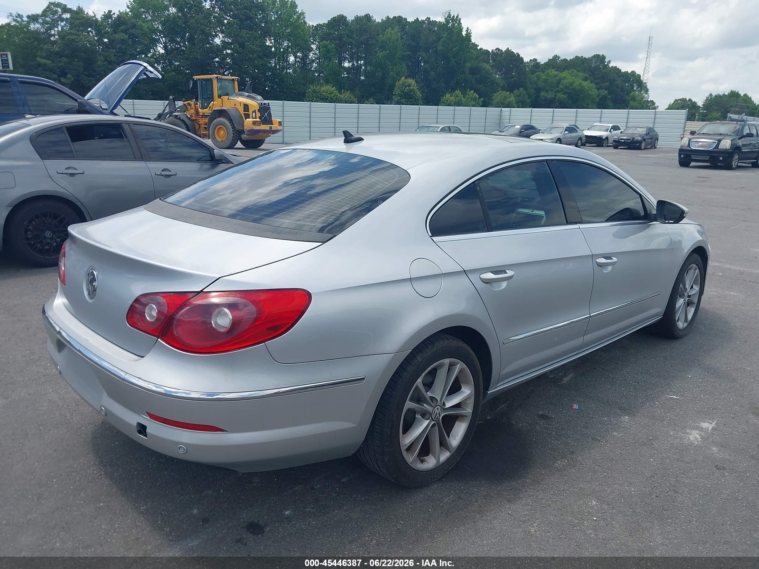 2009 Volkswagen Cc Luxury Серебряный vin: WVWHL73C19E547786