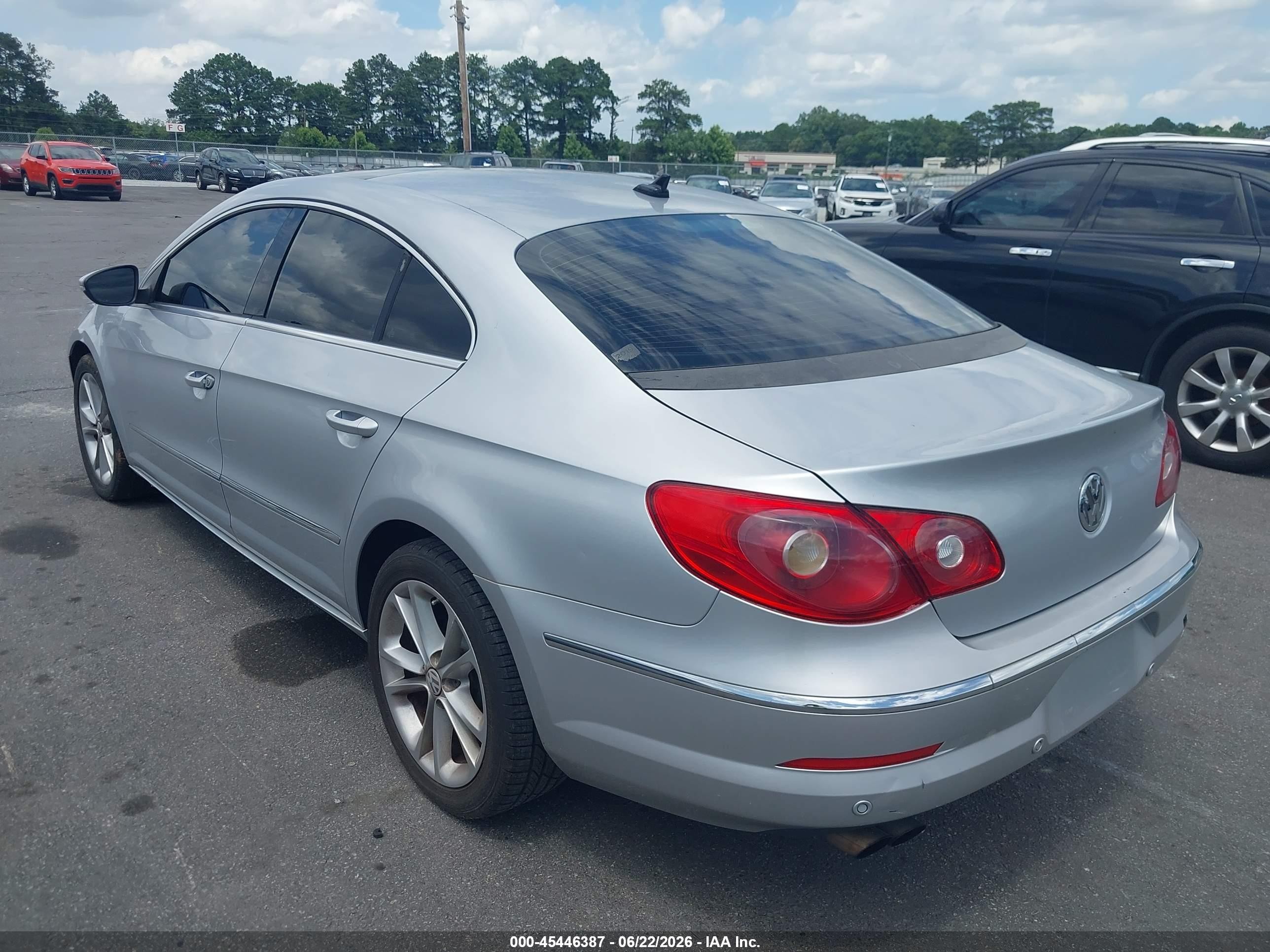 2009 Volkswagen Cc Luxury Серебряный vin: WVWHL73C19E547786