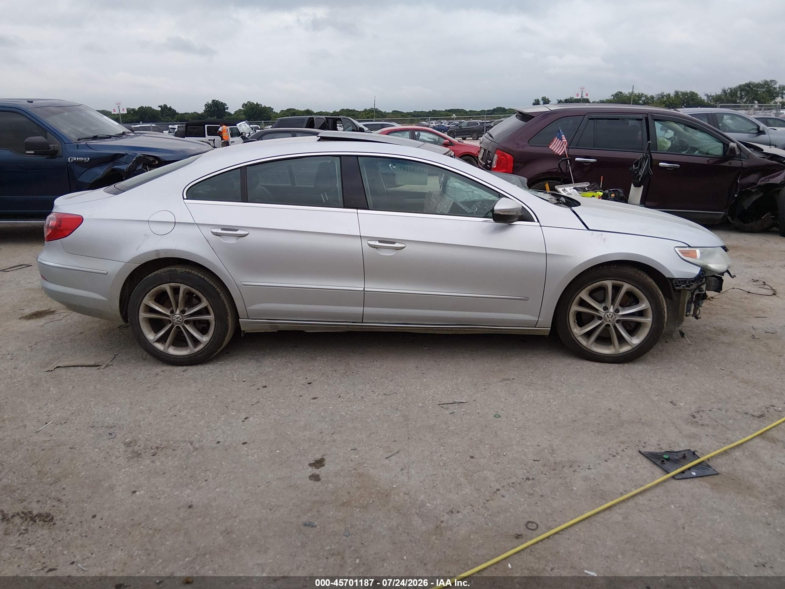 2009 Volkswagen Cc Luxury Gray vin: WVWHL73C59E545989
