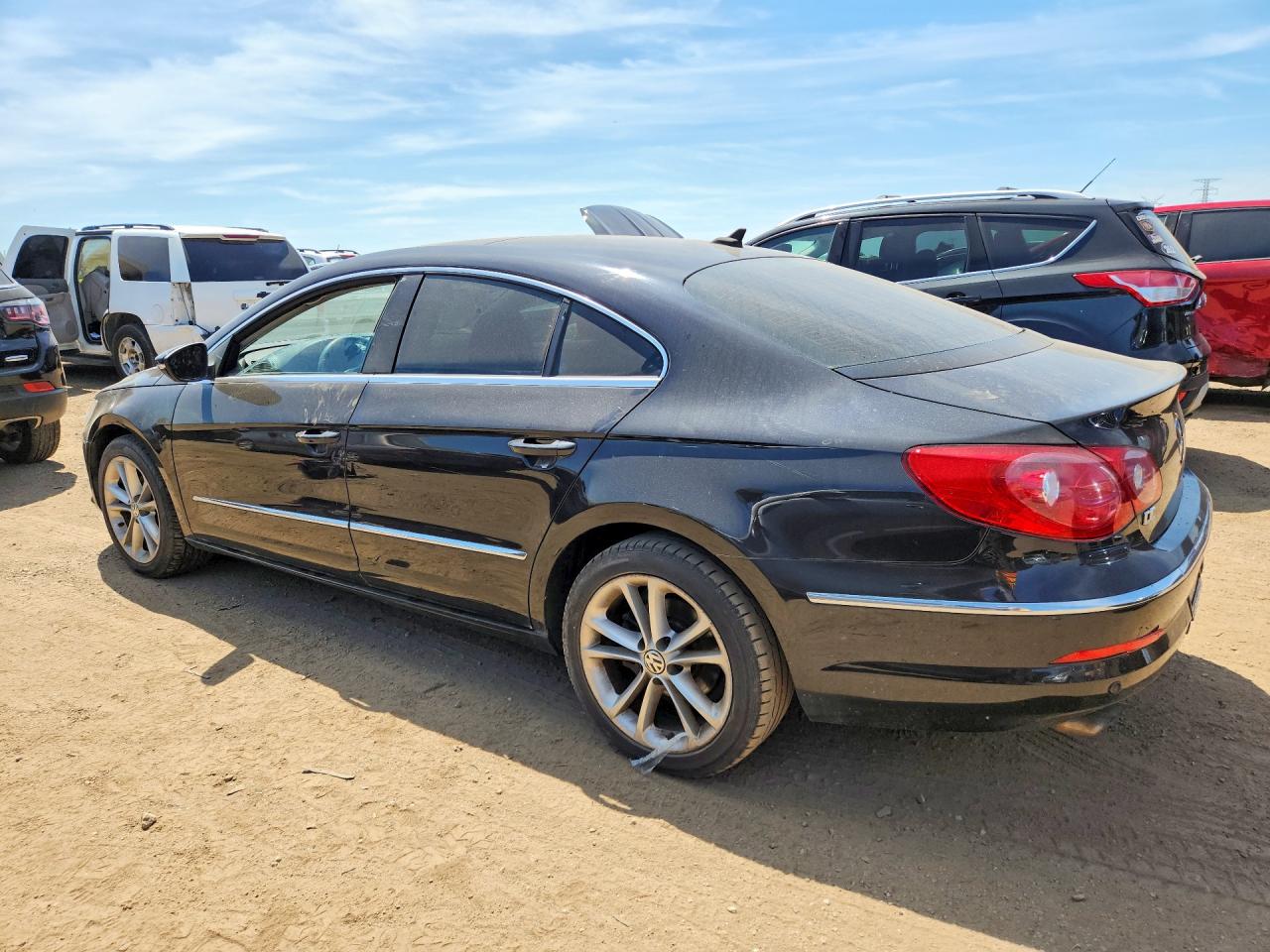 2009 Volkswagen Cc Luxury Черный vin: WVWHL73C89E557263